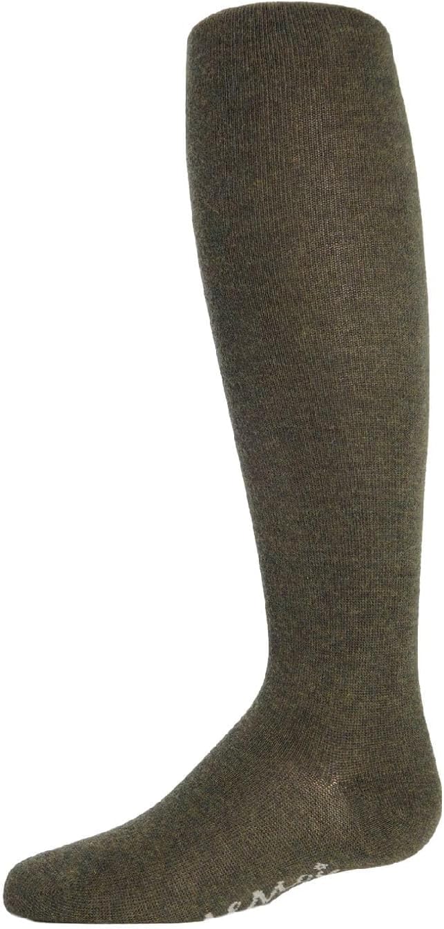 MeMoi Soft Pima Cotton Tights for Girls, Soft and Lightweight Opaque Tights for girls - Sizes 8 to 16