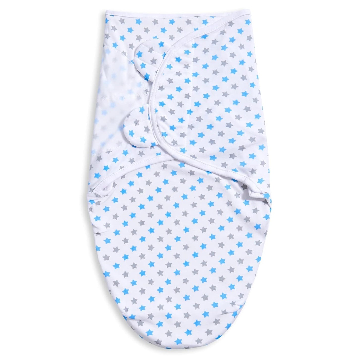 3 Pack Baby Swaddle 3-6 Months - Infant Adjustable Newborn Swaddles Blanket Baby Girl Boy, Swaddling Wrap Blanket Sleep Sack for Newborn-Blue