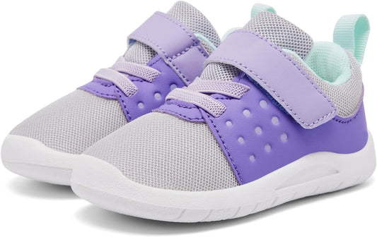 MORENDL Toddler Baby Shoes 0-4 Years Boy Girl Lightweight Breathable Non-Slip Sports Sneakers Running Walking Tennis Barefoot Shoes