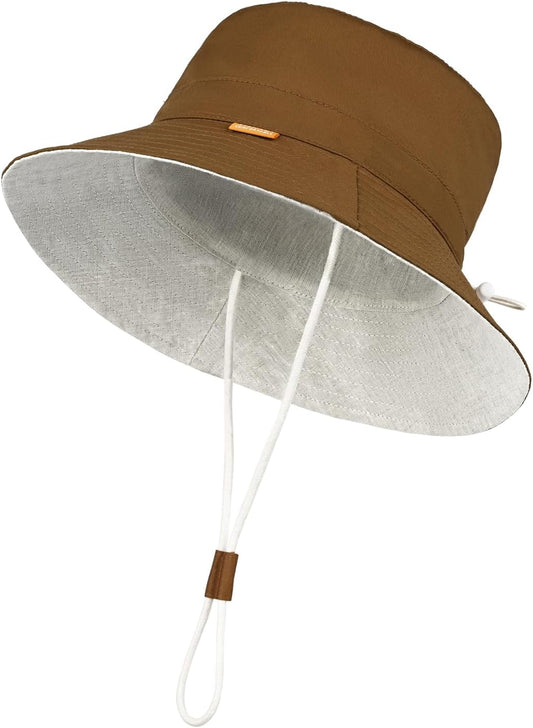 Kids Toddler Baby Boy Sun Hat Summer Bucket Hats with UPF 50+ UV Sun Protective