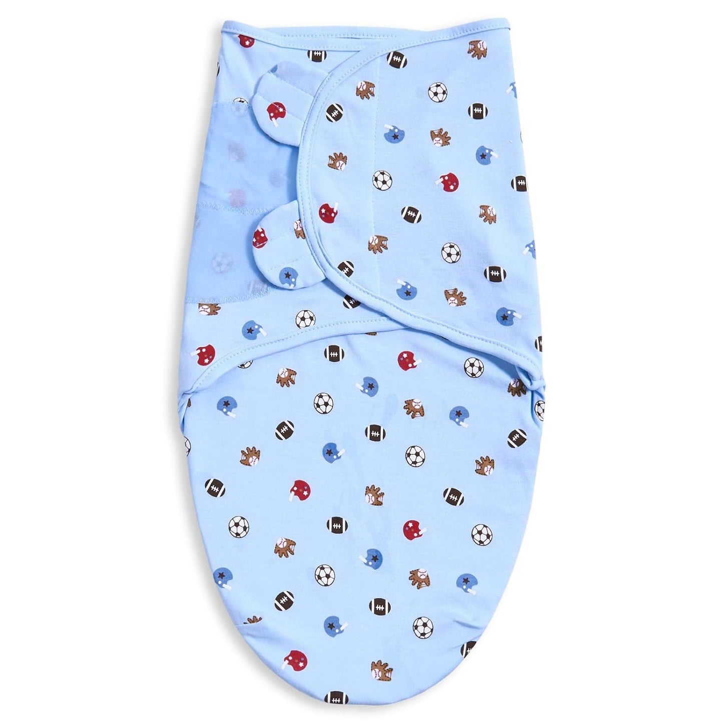 3 Pack Baby Swaddle 3-6 Months - Infant Adjustable Newborn Swaddles Blanket Baby Girl Boy, Swaddling Wrap Blanket Sleep Sack for Newborn-Blue