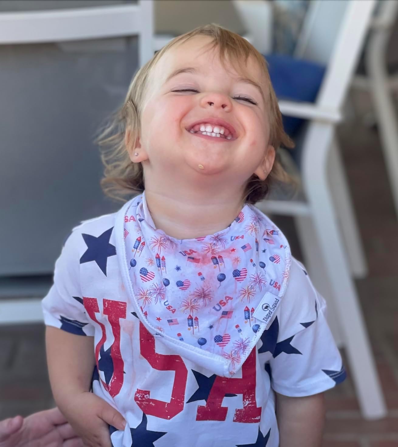 DiaperSquad's Baby Bibs for Drooling and Teething, Bibs for Boys, Baby Girl - Solid Cotton Baby Drool Bibs