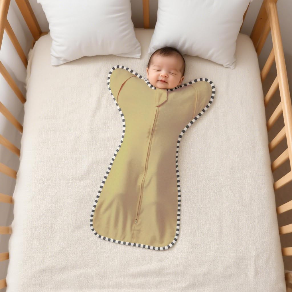 2-Pack Baby Transition Swaddle Set, Breathable Infant Sleep Sack, Soft Swaddling Sack for Boy Girl