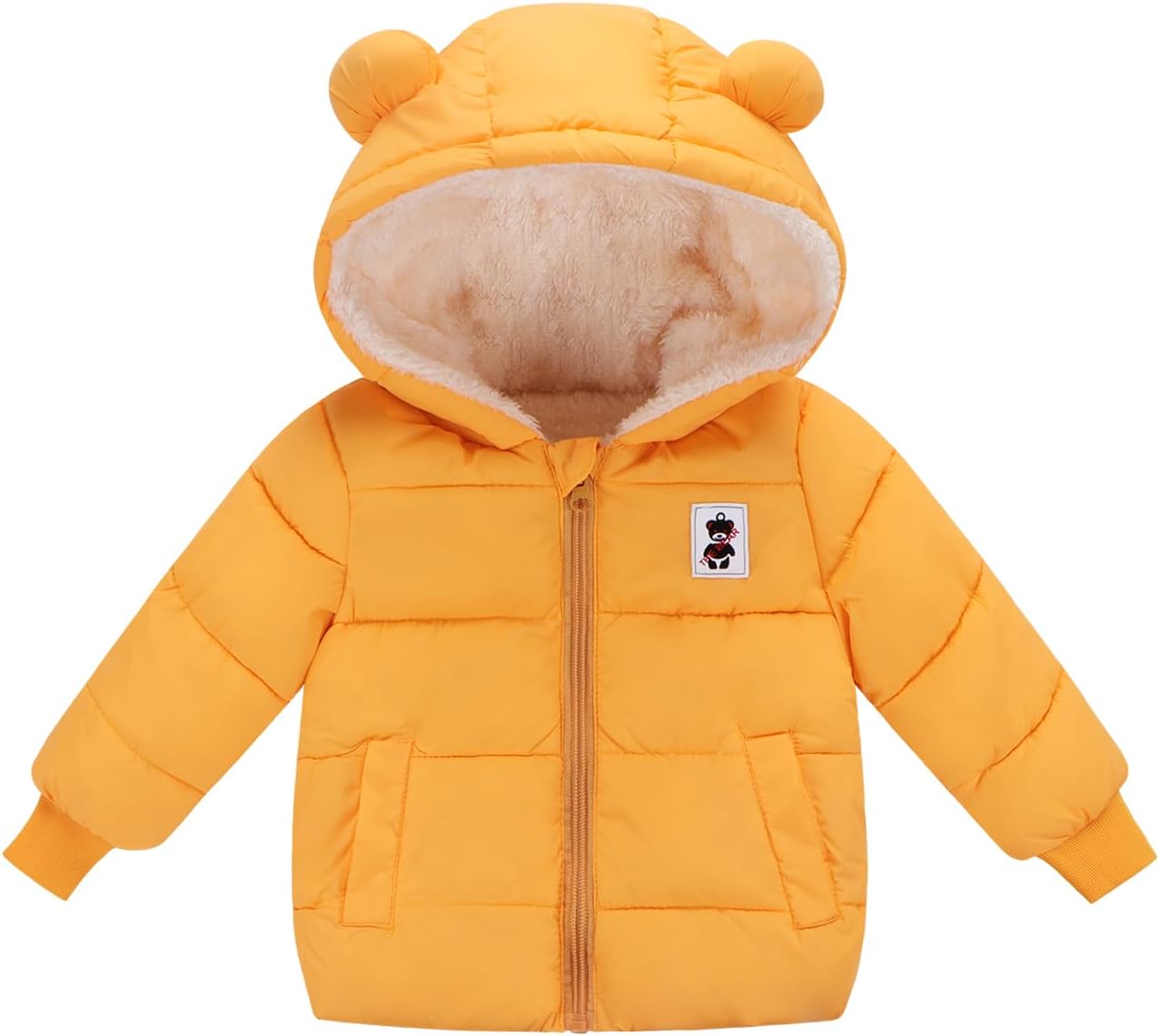 Newborn Baby Girls Fleece Outerwear Jacket Toddler Winter Coat Infant Clothes
