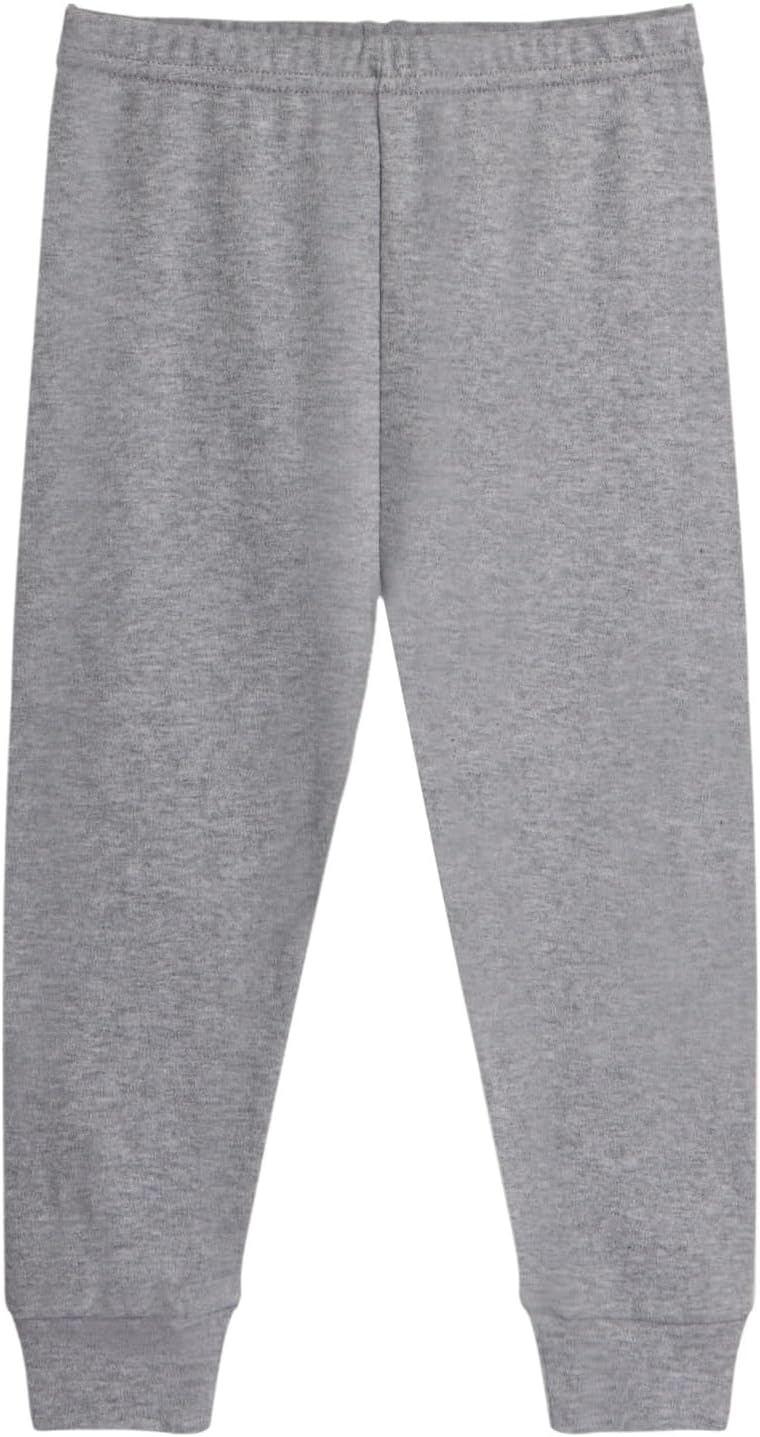 GLASH Kids Baby and Toddler Boys Cotton Pants, 4 Pack 2T-6Y Joggers Sweatpants for Boys