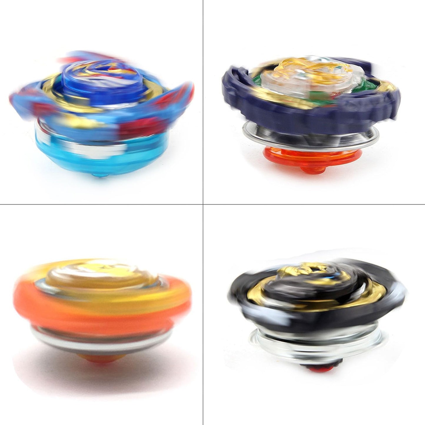 Battling Top Burst Stadium Battle Game Set,4 Spinning Tops 2 Launchers 1 Arena Combat Game,Battling Game Toys Birthday Gifts for 8-12 Boys Children Kids