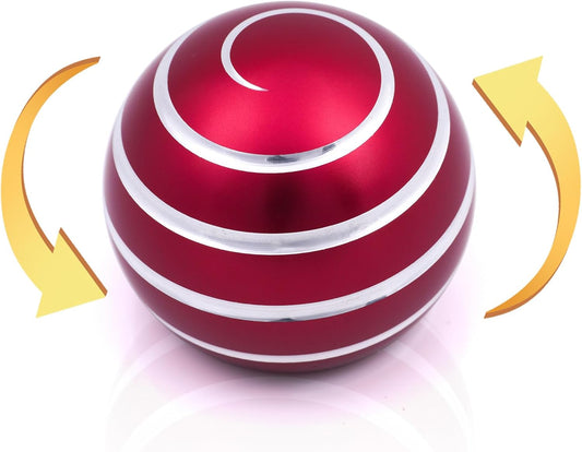 Desk-Fidget-Toys for Kinetic-Toy: Cool-Gadgets Cool-Stuff for Adults Kids Teens, Spinning Up to 180 Seconds, Stress Relief Toy for Christmas Optical-Illusion Gift for Office School Home Women Men