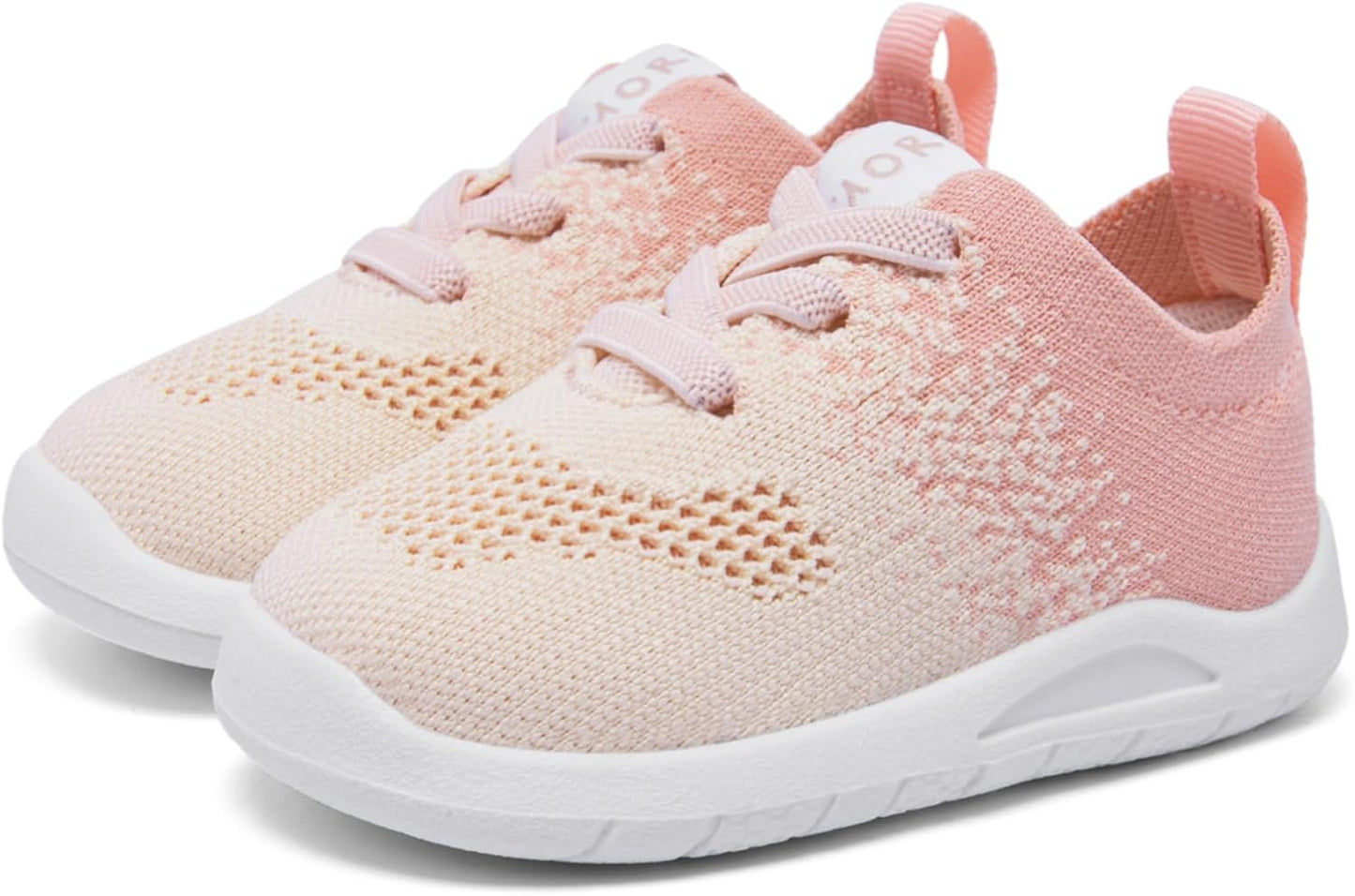 MORENDL Toddler Shoes Baby Walking Sock Shoes Infant Sneakers 0-4 Years Boy Girl Barefoot Tennis Shoe Non-Slip Brethable