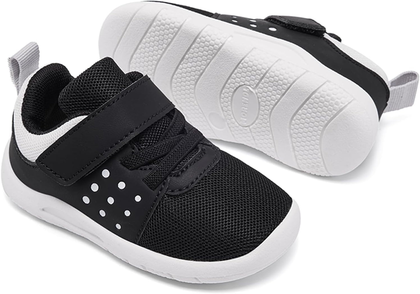 MORENDL Toddler Baby Shoes 0-4 Years Boy Girl Lightweight Breathable Non-Slip Sports Sneakers Running Walking Tennis Barefoot Shoes