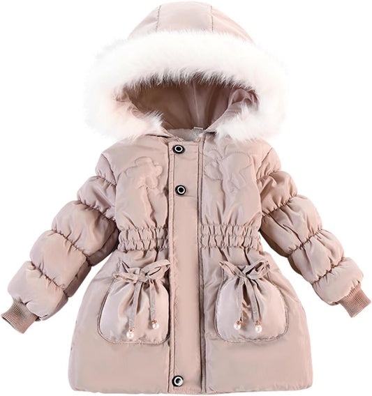 Toddler Fleece Jackets Winter outerwear Coat For Baby Girl Sweater Clothes