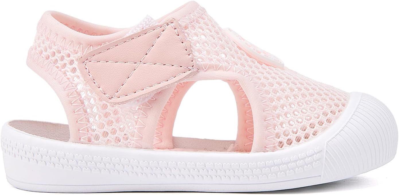 BMCiTYBM Baby Boy Girl Closed Toe Summer Sandals Lightweight Shoes Infant Non-Slip First Walking Sneakers 6 9 12 18 24 Months