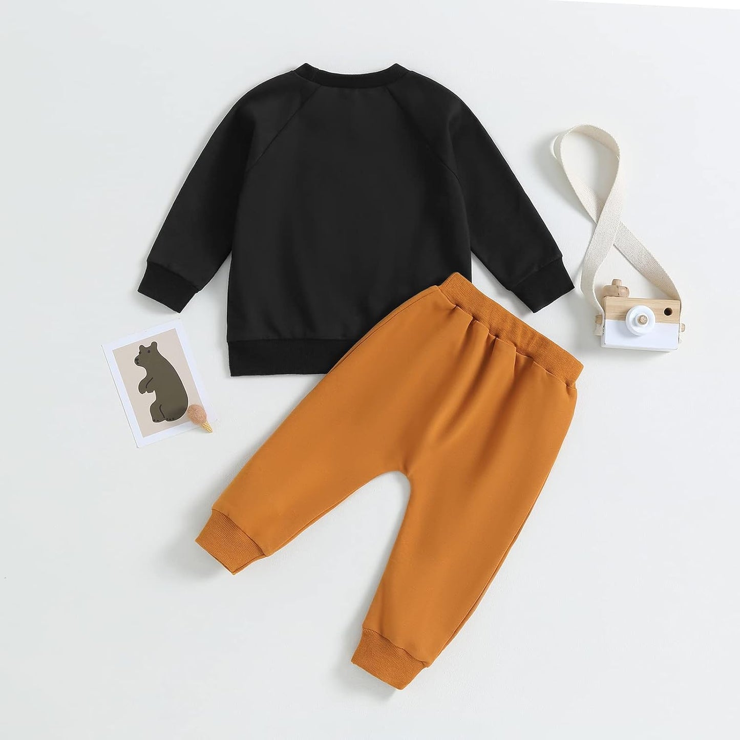 WZTYYDS Toddler Boy Clothes 2T 3T 4T 5T Fall Outfits Baby Pullover & Pants Sets Kids Winter 2Pcs Sweatsuit