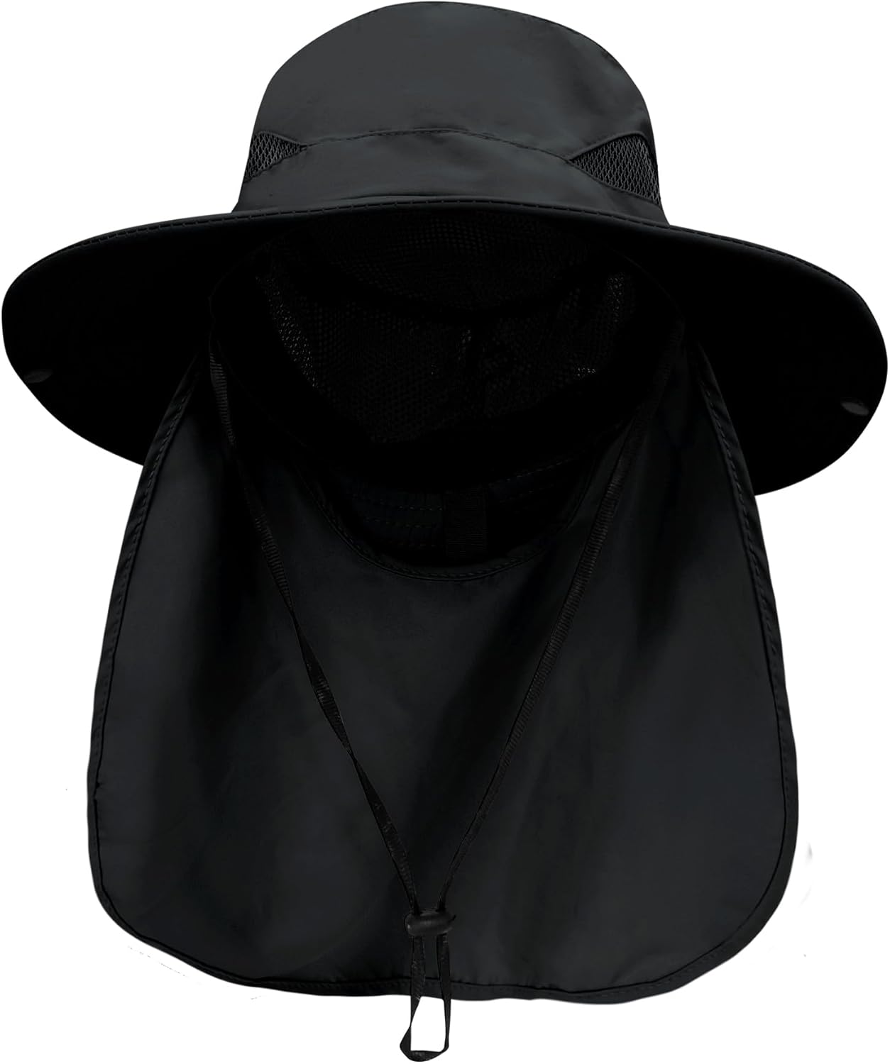 PFFY Sun Bucket Hats for Men Women 3” Wide Brim UPF 50+ Fishing & Beach Hat