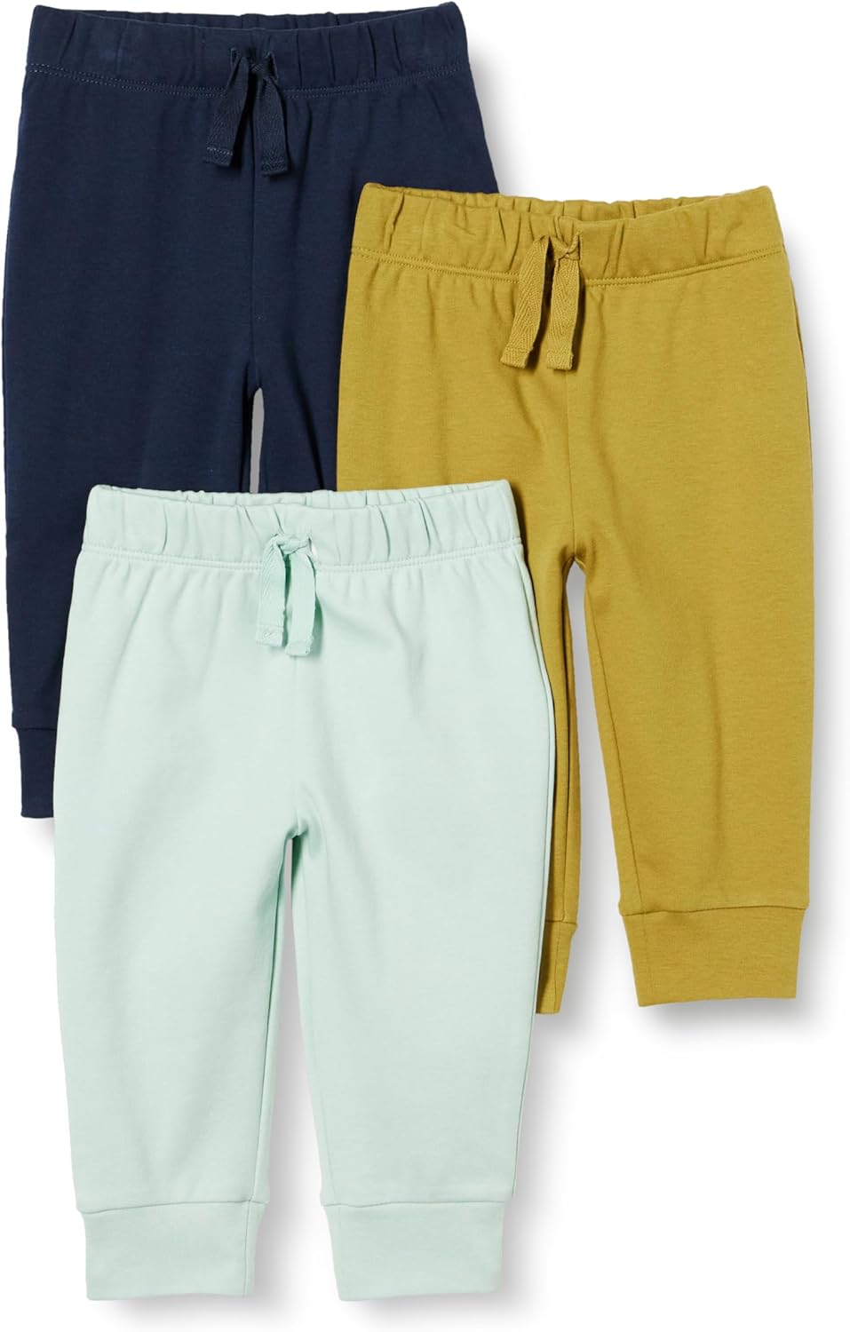 Amazon Essentials Unisex Toddlers and Babies' Cotton Pull-On Pants, Multipacks