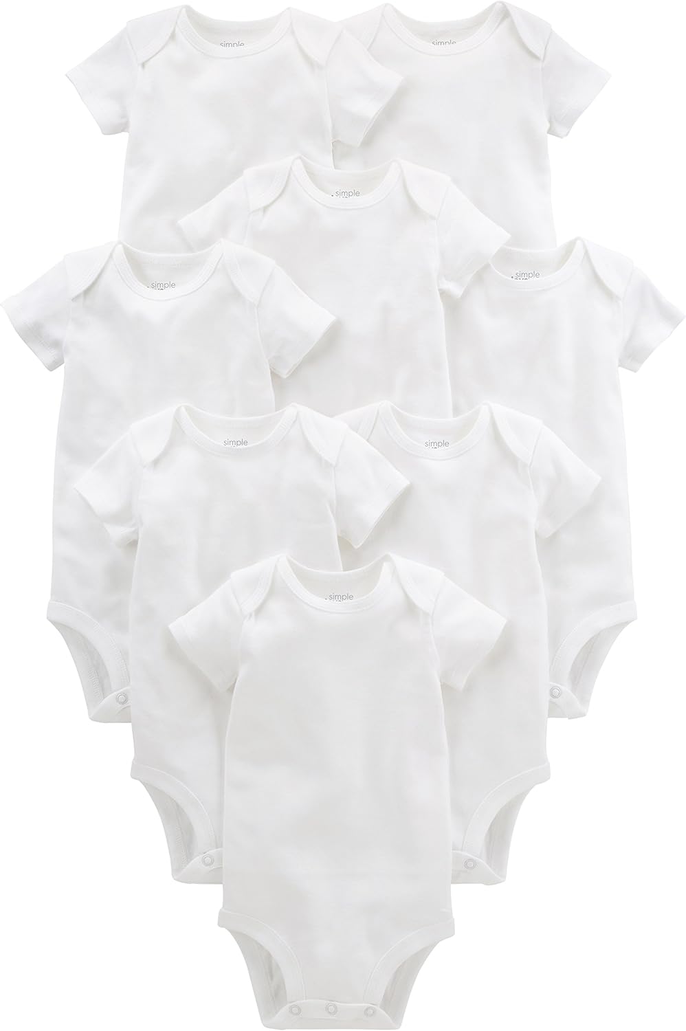 Simple Joys by Carter's Baby 8-Pack Short-Sleeve Bodysuit