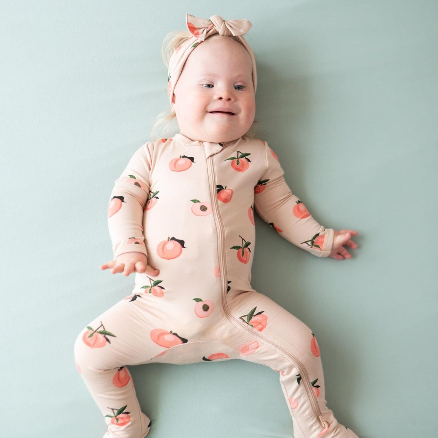 KYTE BABY Unisex Zipper Closure Footies, Rayon Made From Bamboo, 0-24 Months