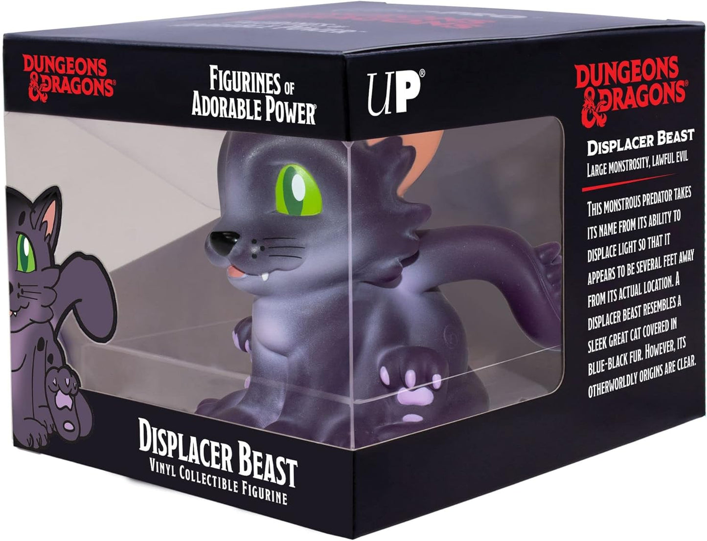 Ultra Pro Dungeons & Dragons: Figurines of Adorable Power (Displacer Beast) - Cool D&D Figurines to Bring Along for Battles, Perfect Desk Decoration, Office Decoration or Room Decoration
