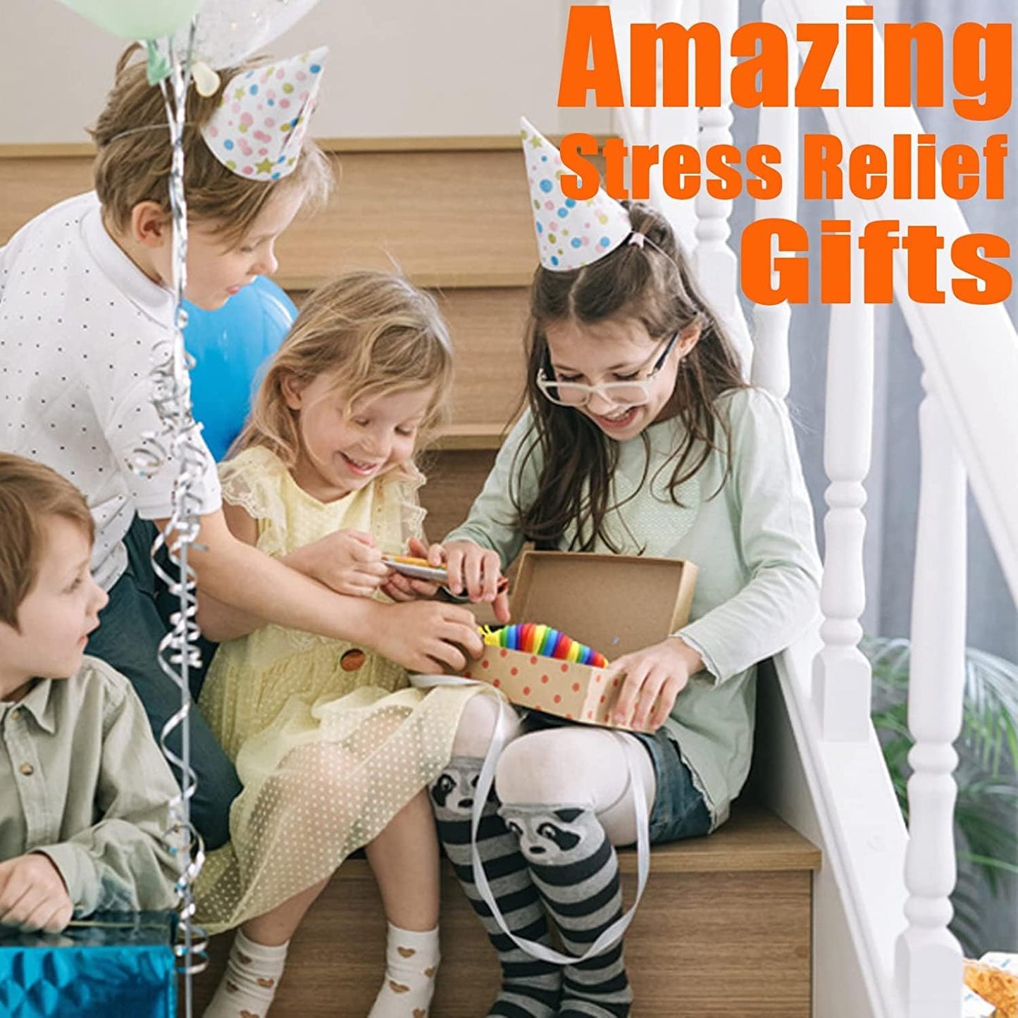 IFiwin Fidget Slug, 3PC Sensory Slug Fidget Toys