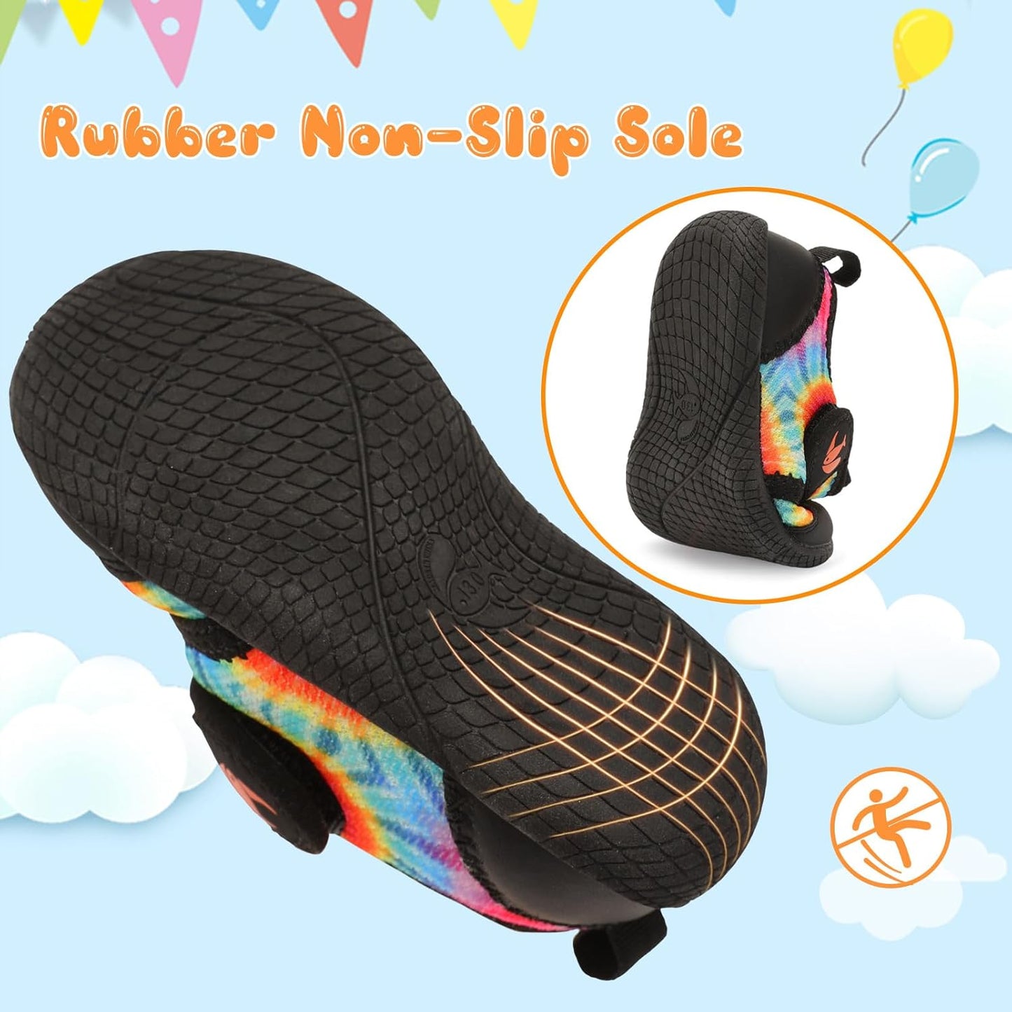 FEETCITY Baby First Walking Shoes Boys Girls Infant Sneakers Crib Shoes Breathable Lightweight Slip On Shoes