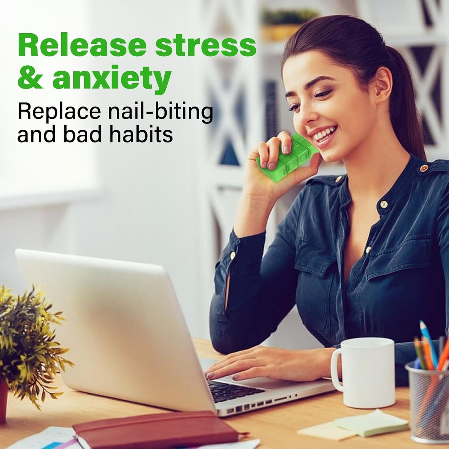 Infinitycube Fidget Toy Stress Relieving Fidgeting Game for Kids and Adults,Cute Pocket-Sized Unique Gadget for Anxiety Relief and Kill Time