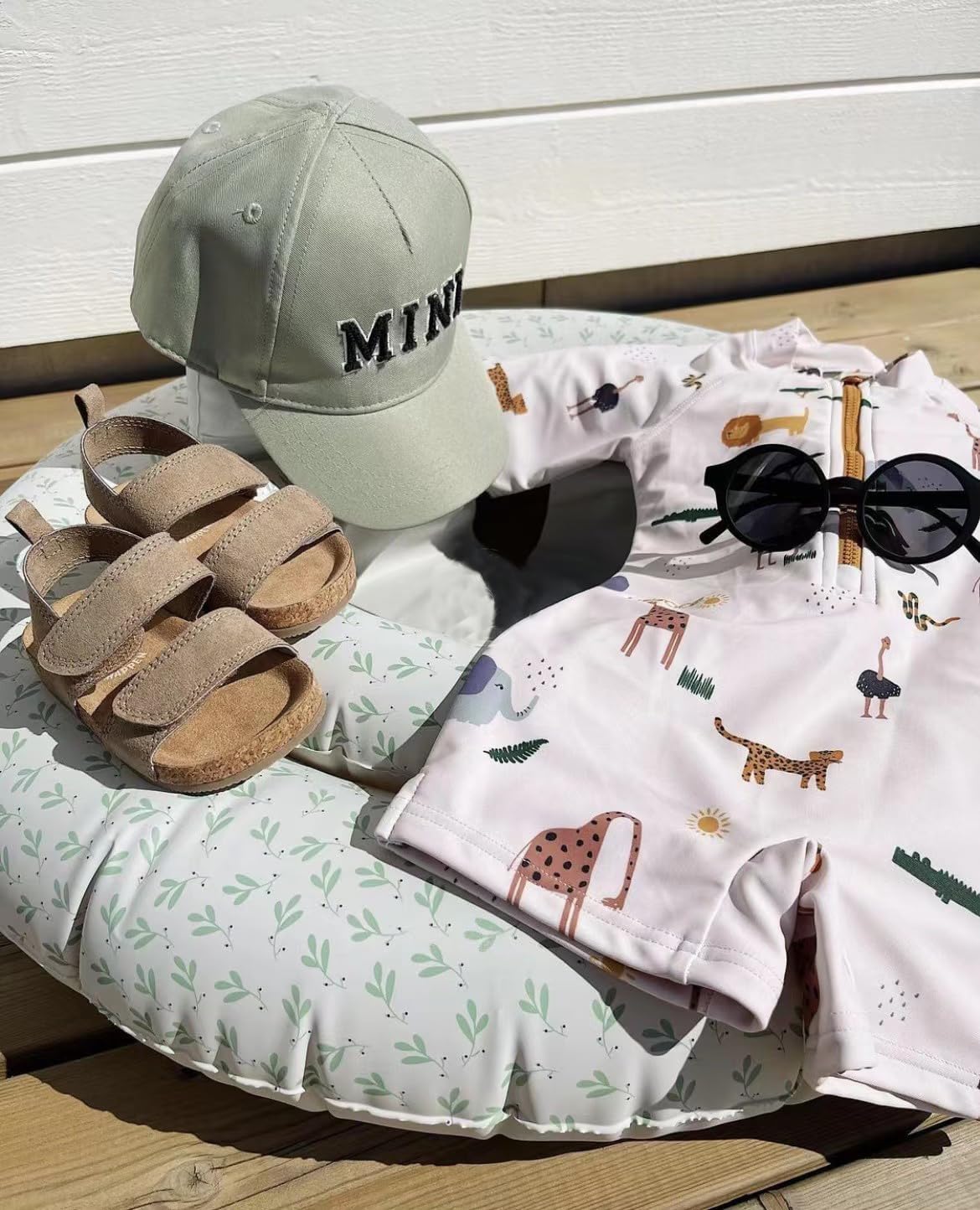 Boys One Piece Swimsuit Whale Dolphin Bathing Suit Zipper Rash Guard Kid Short Sleeve Swimwear Shark Beach Wear UPF50+