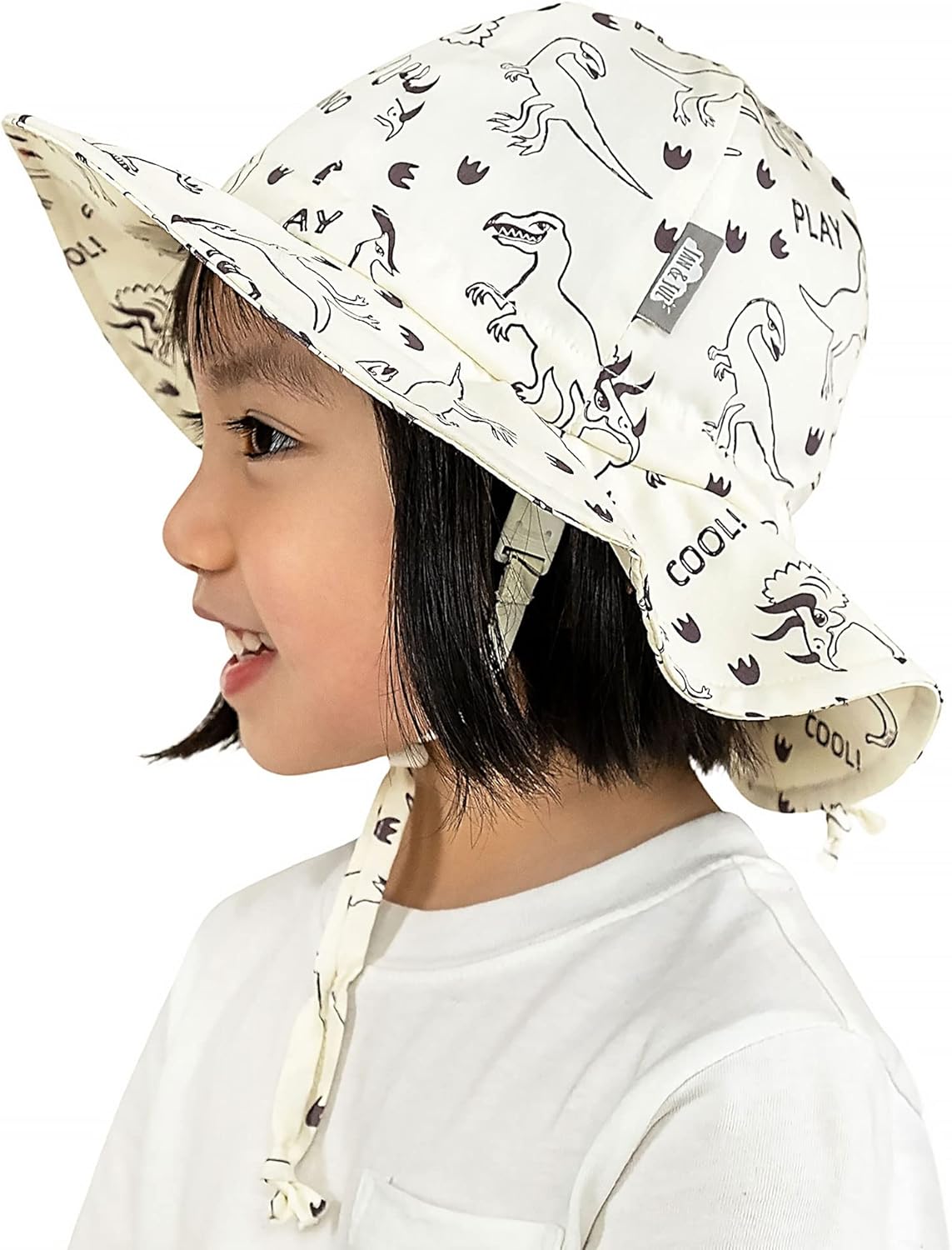 JAN & JUL Adjustable Cotton Floppy Sun Hat with 50+ UPF Protection for Boys
