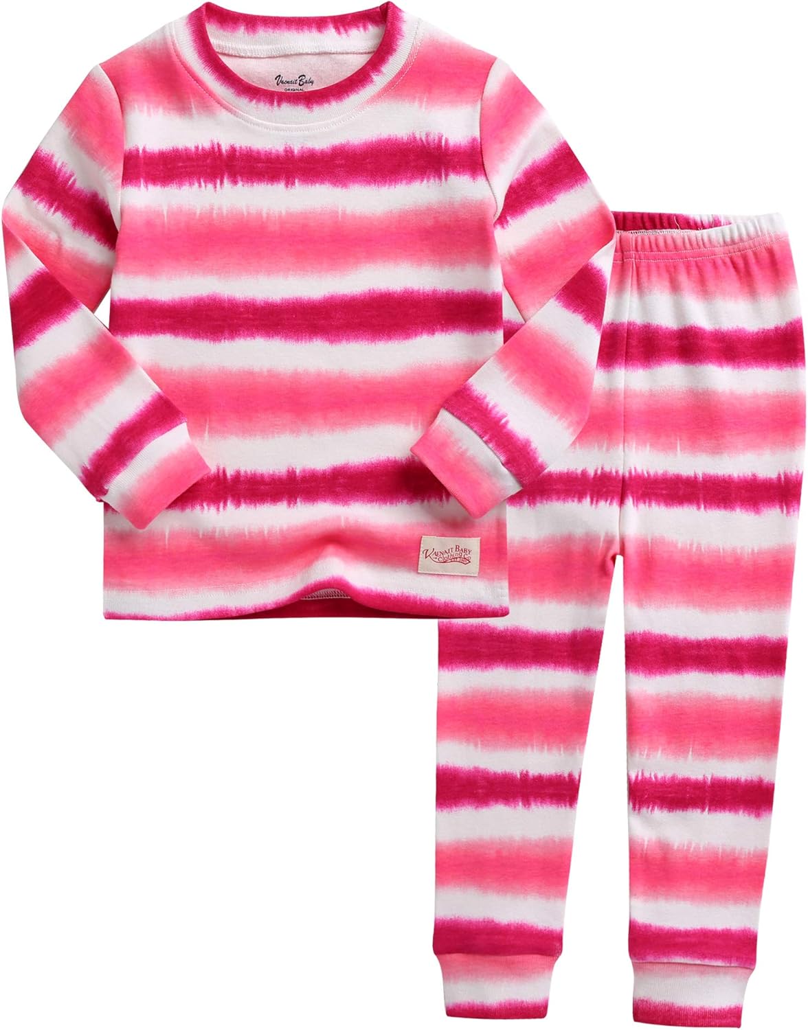 VAENAIT BABY 12M-12Y Toddler Kids Boys Girls 100% Cotton Marbling Tiedye Sung Fit Sleepwear Pajamas 2pcs Pjs Set