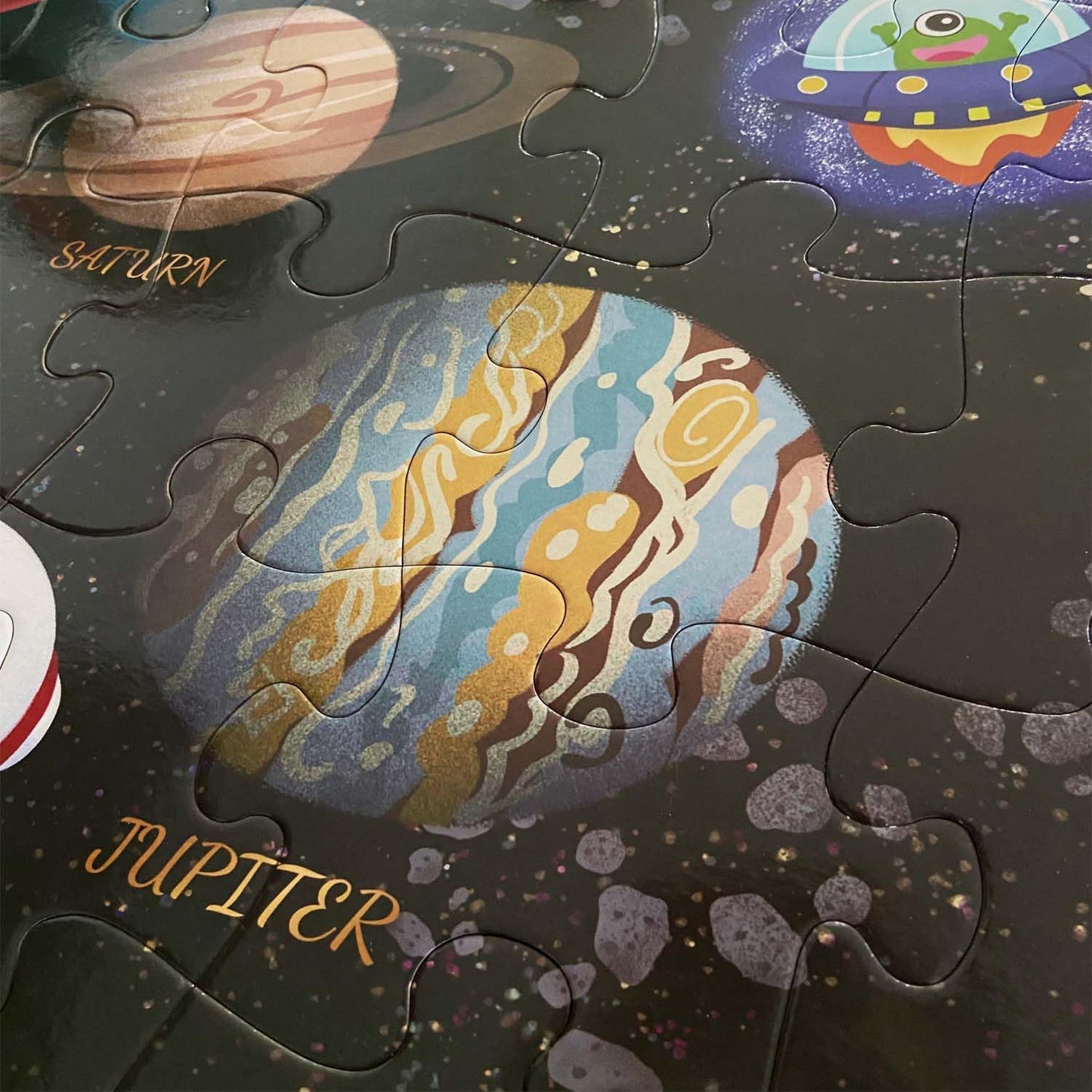 Jumbo Floor Puzzle for Kids, Large Jigsaw Puzzles 35 Piece for Kids Ages 3-5,Preschool Learning & Education Toys, Gifts for 4-8 Year Old Boys and Girls (Solar System Planet)