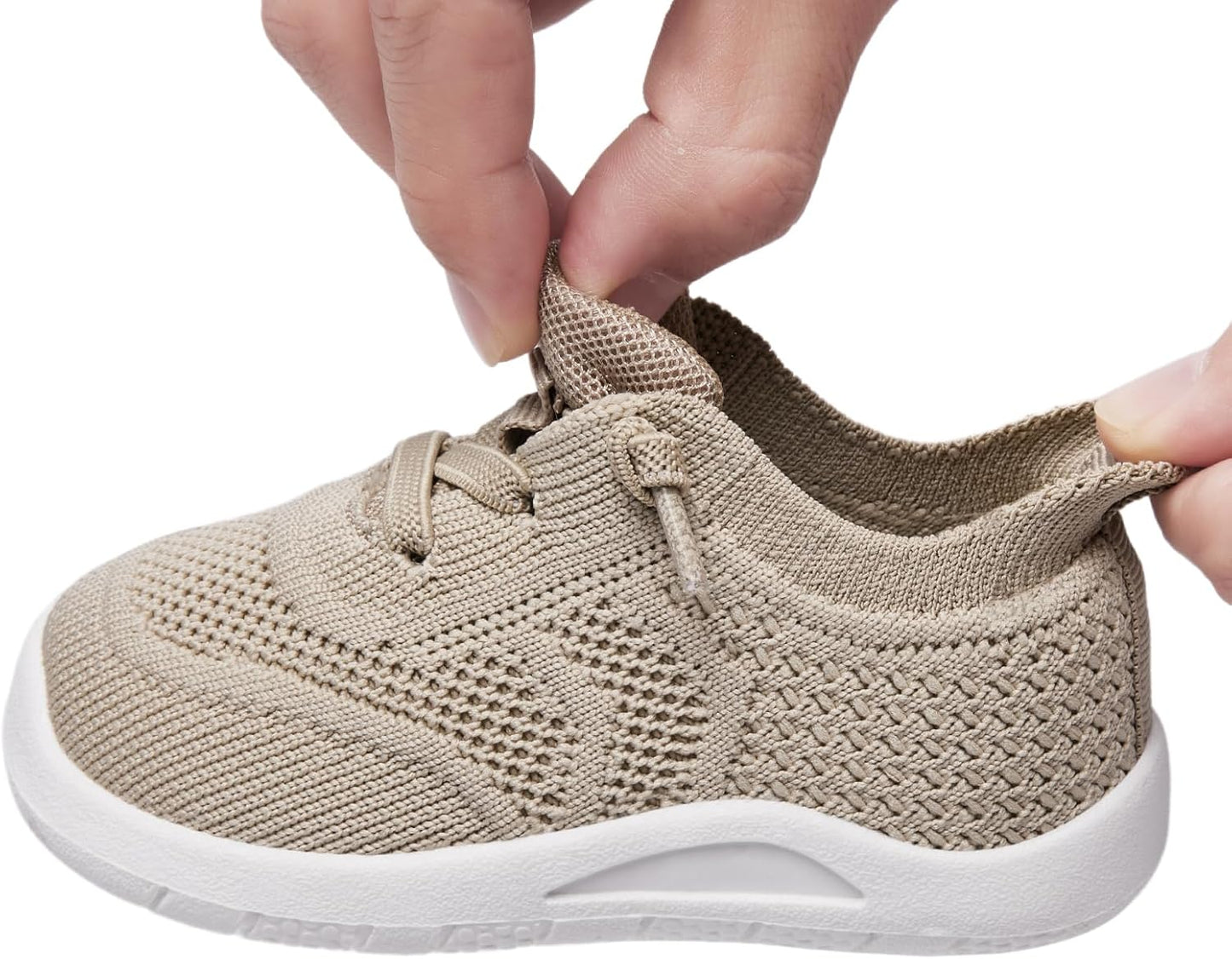 MORENDL Toddler Shoes Baby Walking Sock Shoes Infant Sneakers 0-4 Years Boy Girl Barefoot Tennis Shoe Non-Slip Brethable