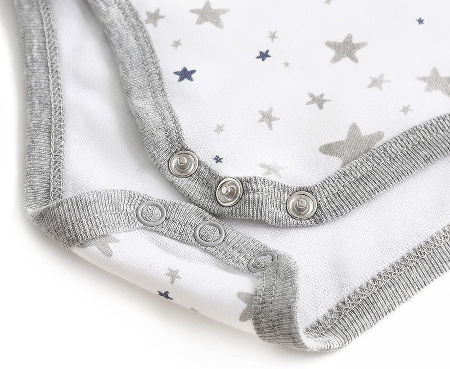 Baby Bodysuit Short Sleeve one-Piece Newborn Baby Clothes for Baby Boy and Girls