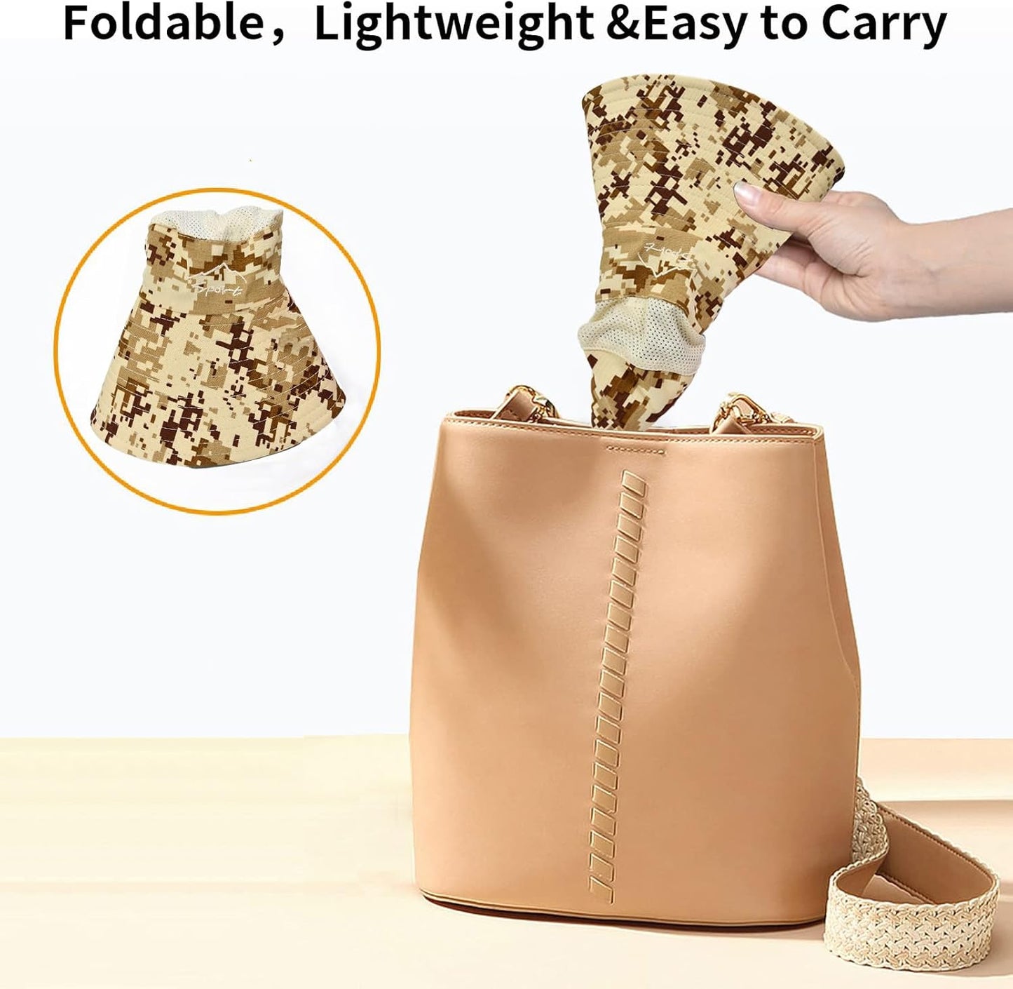 Sun Hats for Men Women Fishing Hat UPF 50+ Breathable Wide Brim Summer UV Protection Hat