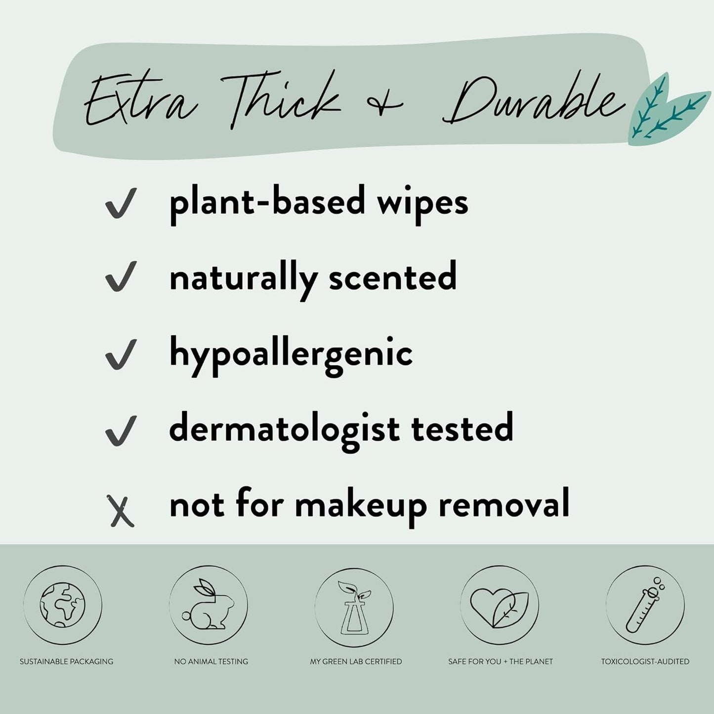 The Honest Company Calm + Cleanse Naturally Scented Wipes | Cleansing Multi-Tasking Wipes | 99% Water, Plant Based, Hypoallergenic | Lavender, 60 Count