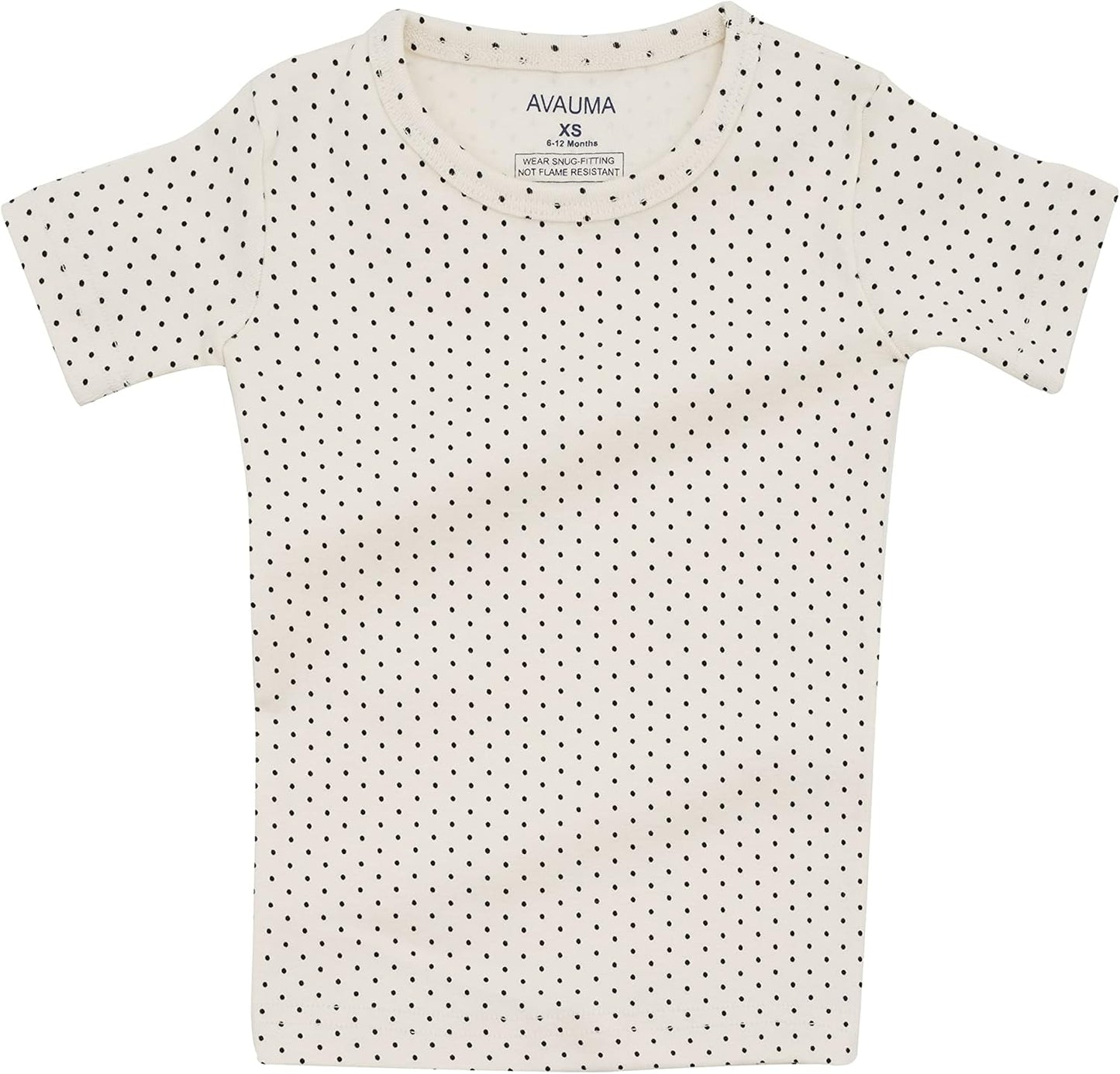 AVAUMA Baby Boys Girls Pajama Set 6M-7T Kids Cute Toddler Snug fit Pattern Design Pjs Cotton Sleepwear