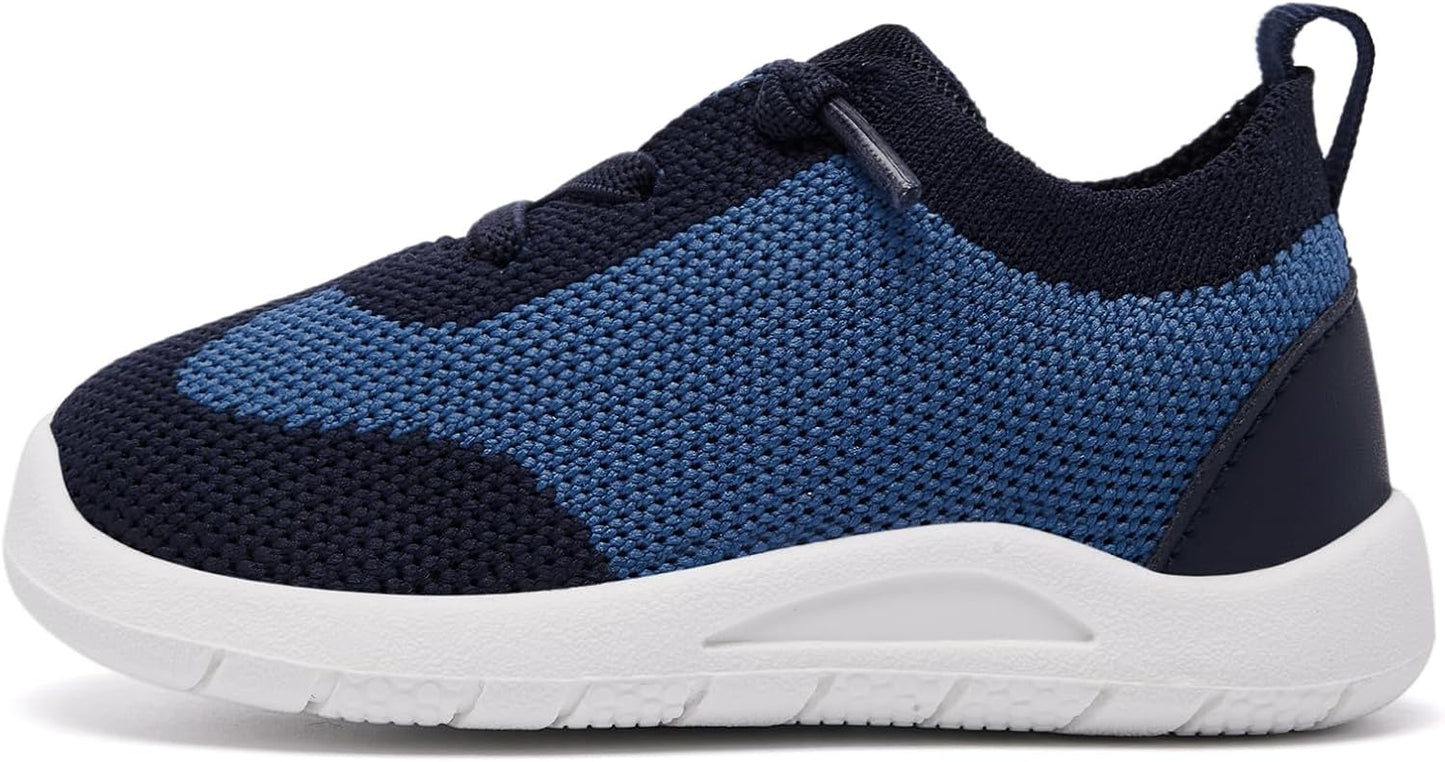 MORENDL Toddler Shoes Baby Walking Sock Shoes Infant Sneakers 0-4 Years Boy Girl Barefoot Tennis Shoe Non-Slip Brethable