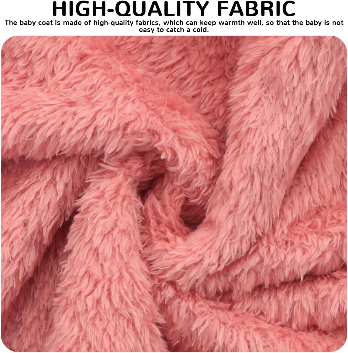 Baby Boy Winter Fleece Coat Toddler Girl Jacket Infant With Hood Panda Outerwear