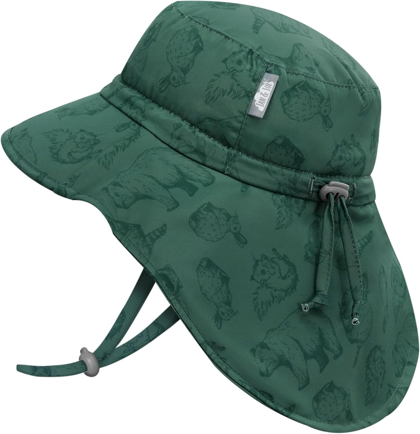 JAN & JUL Summer Adventure Wide Brim 50+ UPF Quick-Dry Sun-Hats for Kids