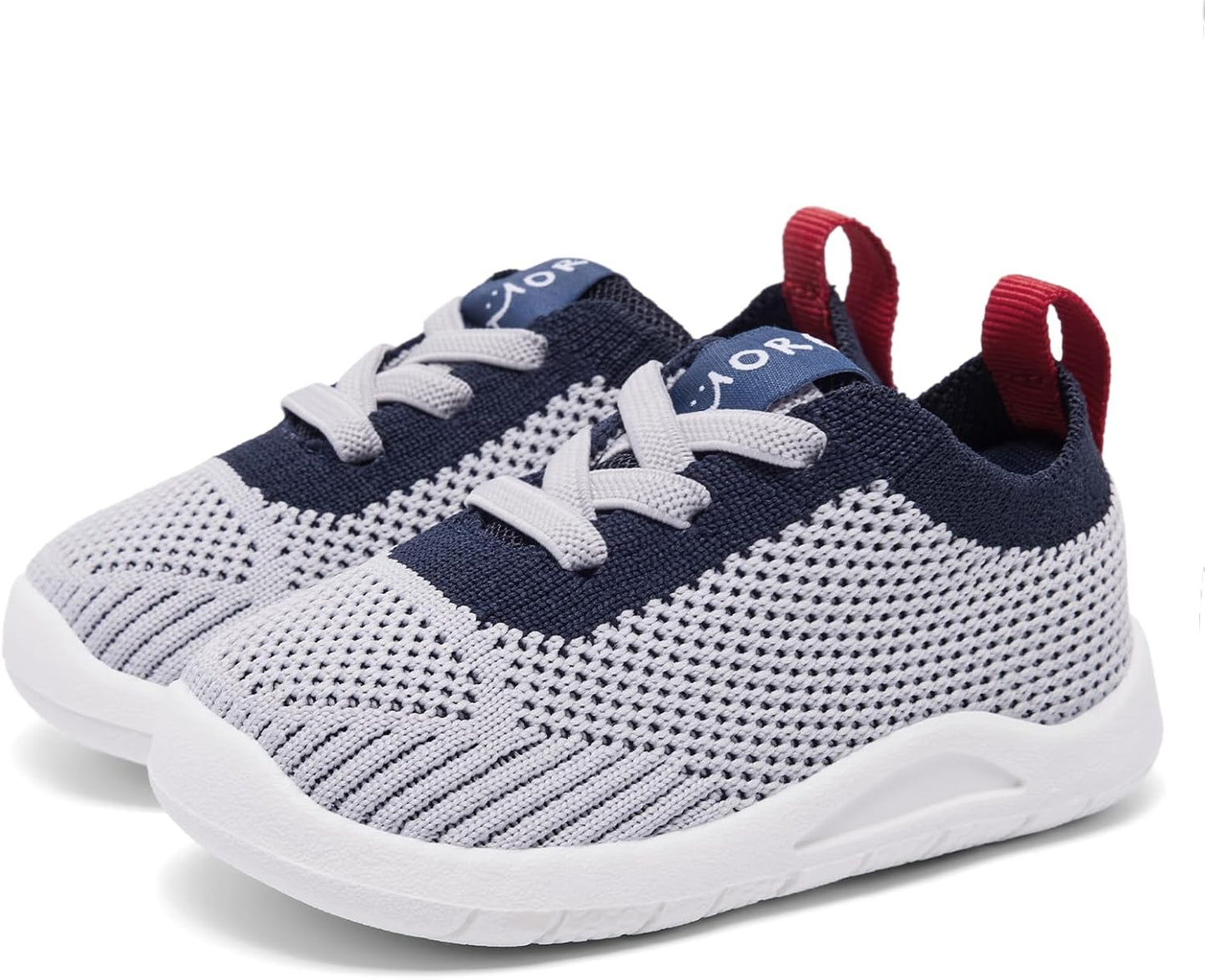 MORENDL Toddler Shoes Baby Walking Sock Shoes Infant Sneakers 0-4 Years Boy Girl Barefoot Tennis Shoe Non-Slip Brethable