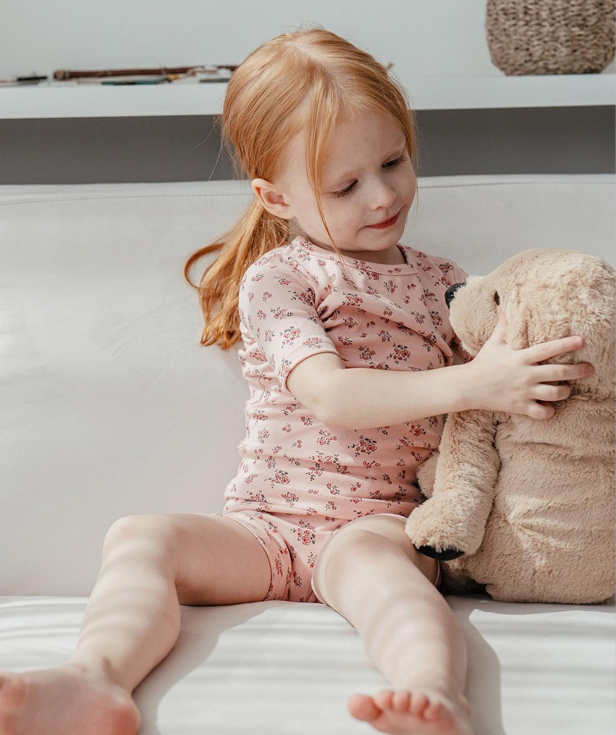 AVAUMA Baby Boys Girls Pajama Set 6M-7T Kids Cute Toddler Snug fit Pattern Design Pjs Cotton Sleepwear