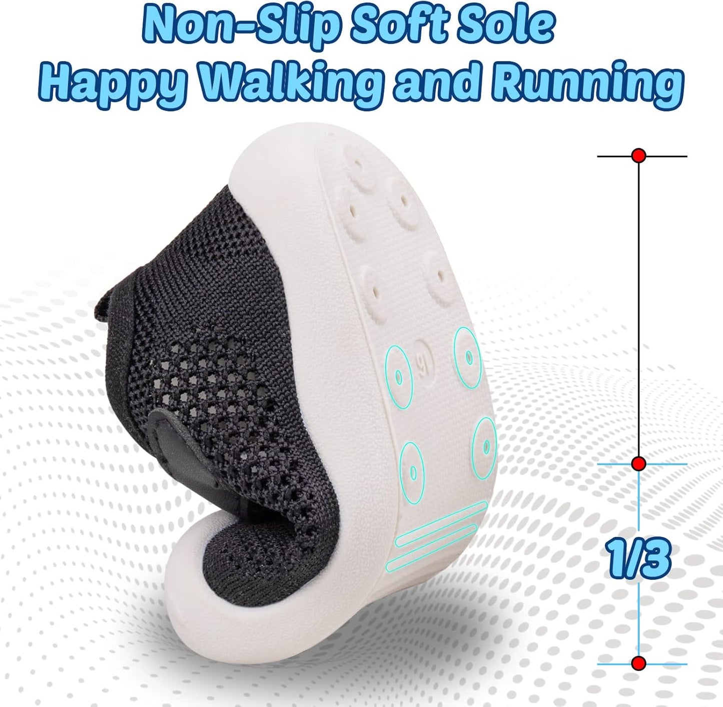 Charrost Toddler Baby Girl Boy First Walking Shoes Checkered Sneakers Sizes 3/4/5/6/7/8T. Soft, Cute,Flexible for First Walkers. Non-Slip, Slip On, Wide Toe Box Indoors Outdoors