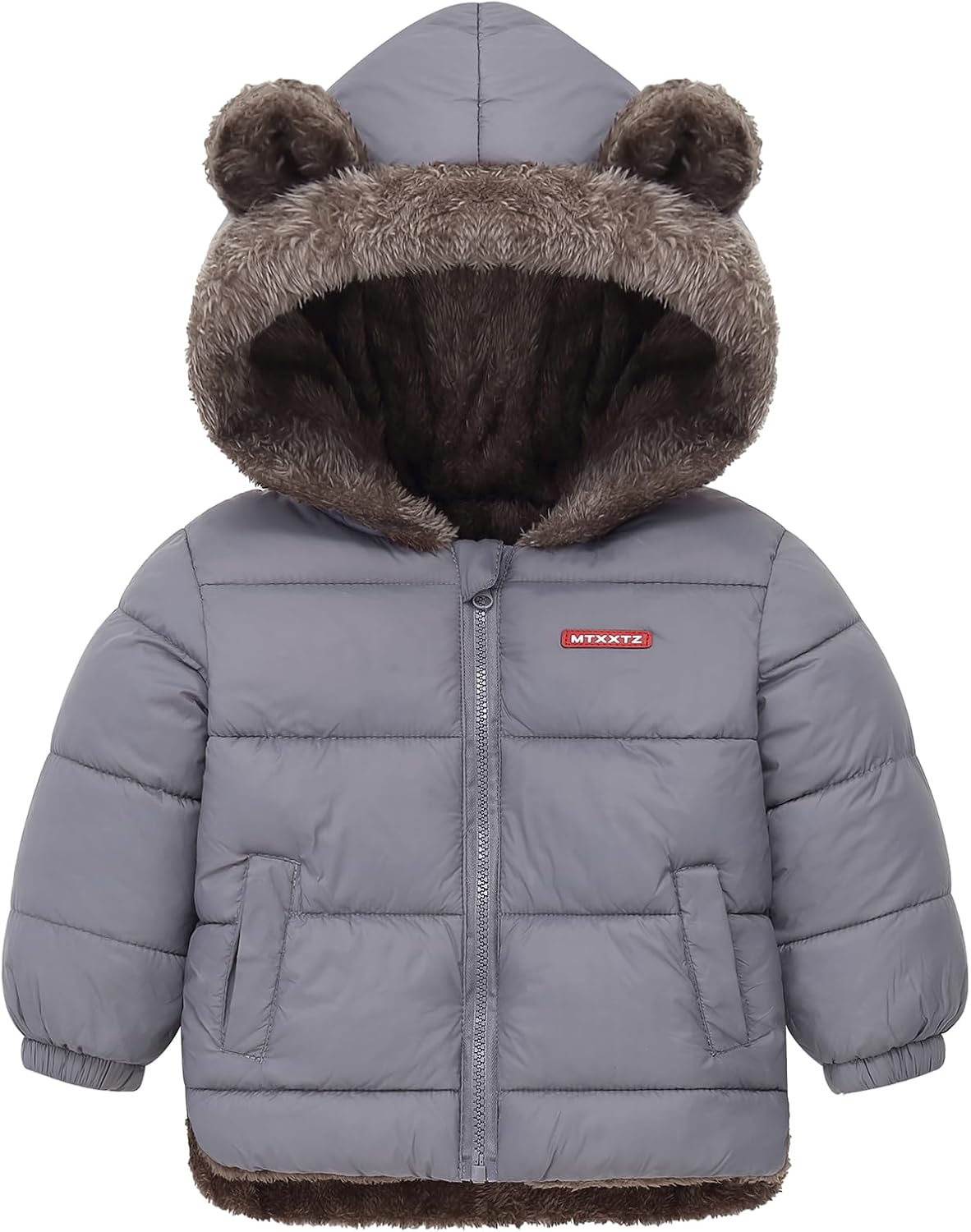 Winter Coat For Baby Boys Girls Fleece Jacket Toddler Clothes