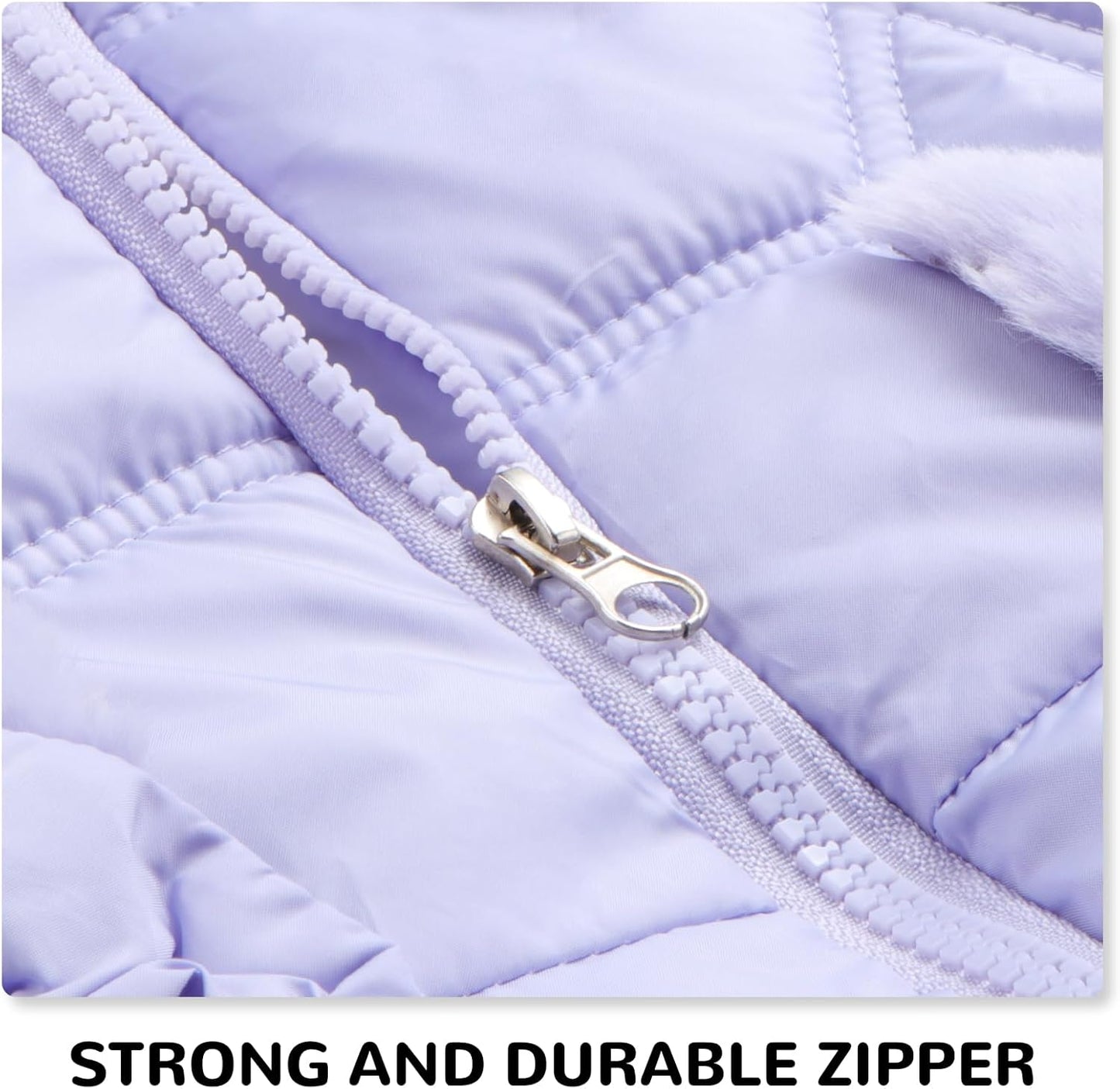 Toddler Winter Coats Baby Jacket Snow Clothes Puffer Dress Girl Warm Hoodie 1-4T