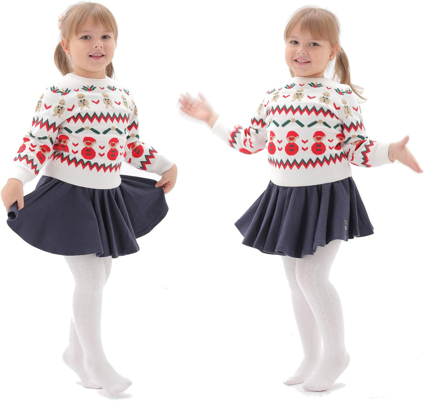 EPEIUS Baby Girl Tights Thick Cable Knit Leggings Stockings Cotton Pantyhose for Newborn Infant Toddler 3/4/5/6 Pack