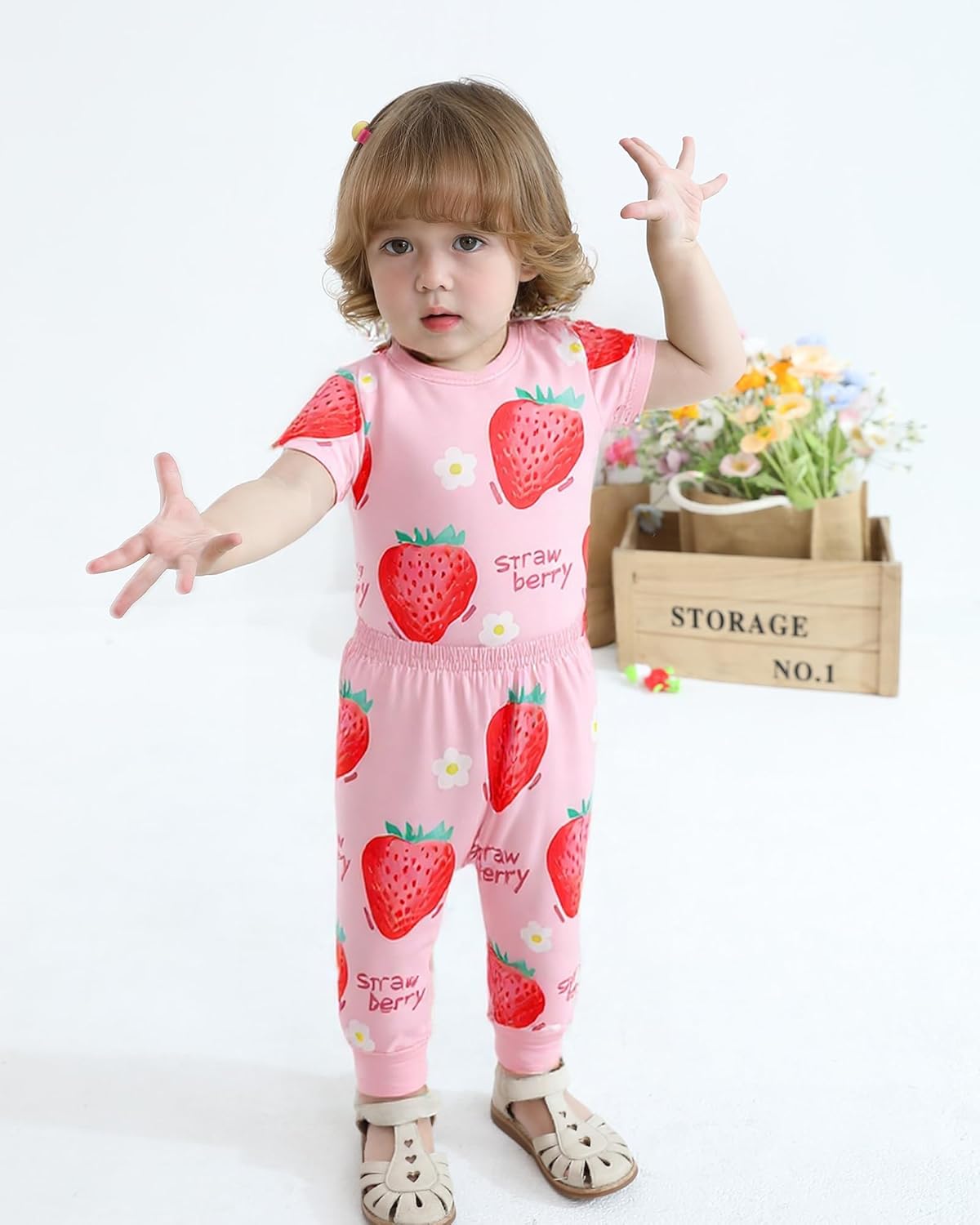 NZRVAWS Newborn Baby Boy Girl Clothes Unisex Infant Romper Pants Set Hat 4-Pack Outfits 0-12 Months 16 Pieces Toddler