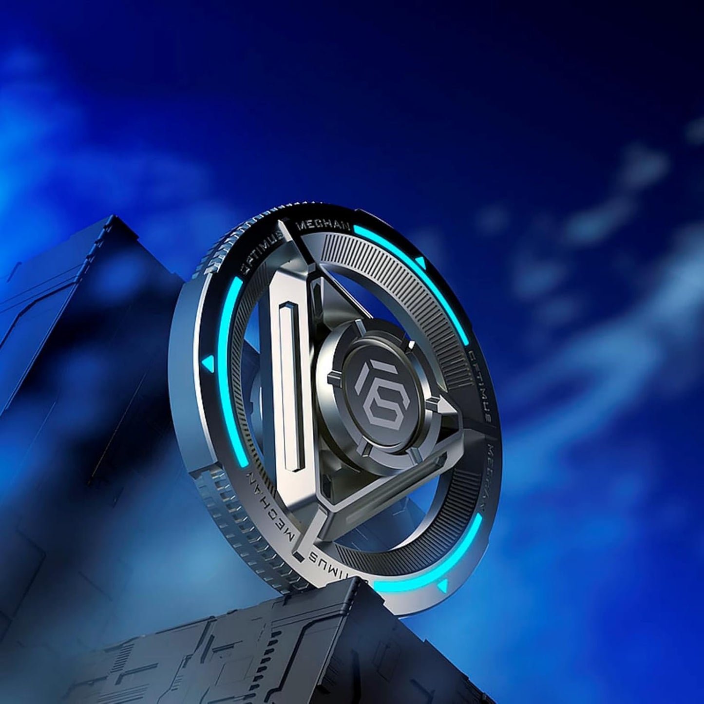 Fidget Spinner for Adults Big Heavy Metal Fidget Spinner Aswesome and Fast Fidget Spinner Longest Spinning with Stainless Steel Bearing R188