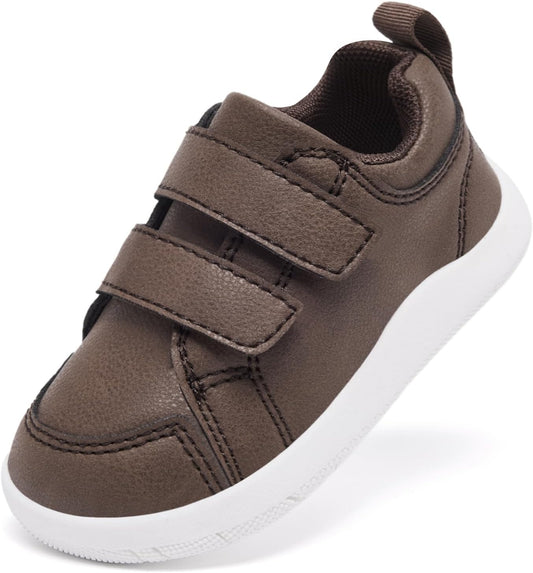 MORENDL Wide Toe Box Shoes Toddler Barefoot Shoes Baby Walking Shoe Boy Girl Non-Slip Zero Drop Minimalist Sneakers Comfort Tennis Outdoor Activities