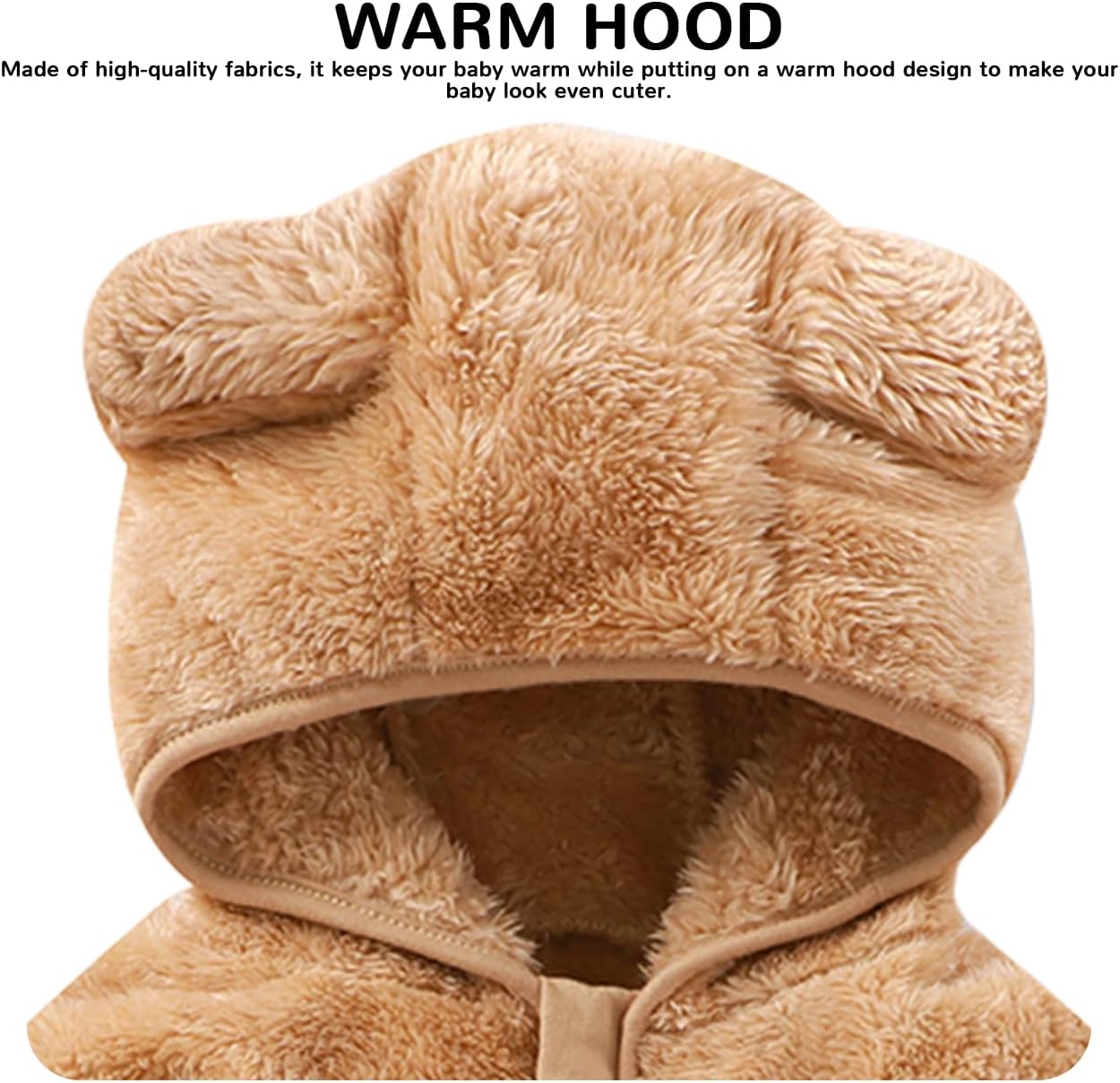 Baby Boy Winter Fleece Coat Toddler Girl Jacket Infant With Hood Panda Outerwear