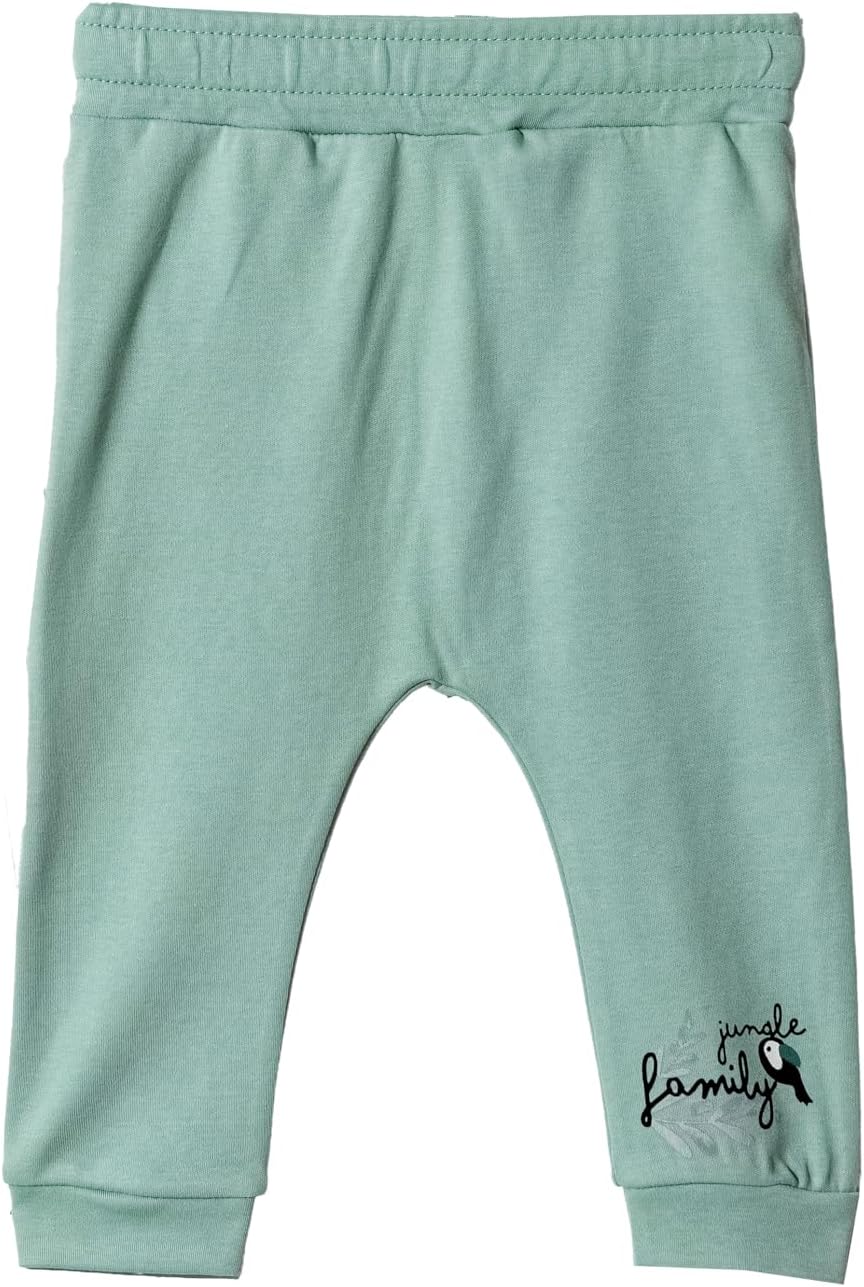 Toddler and Baby Unisex Pants 2-Pack -Baby Pants 0-3 Months to 18-24 Months Baby Cotton Sweatpants Jogger Boy Girl