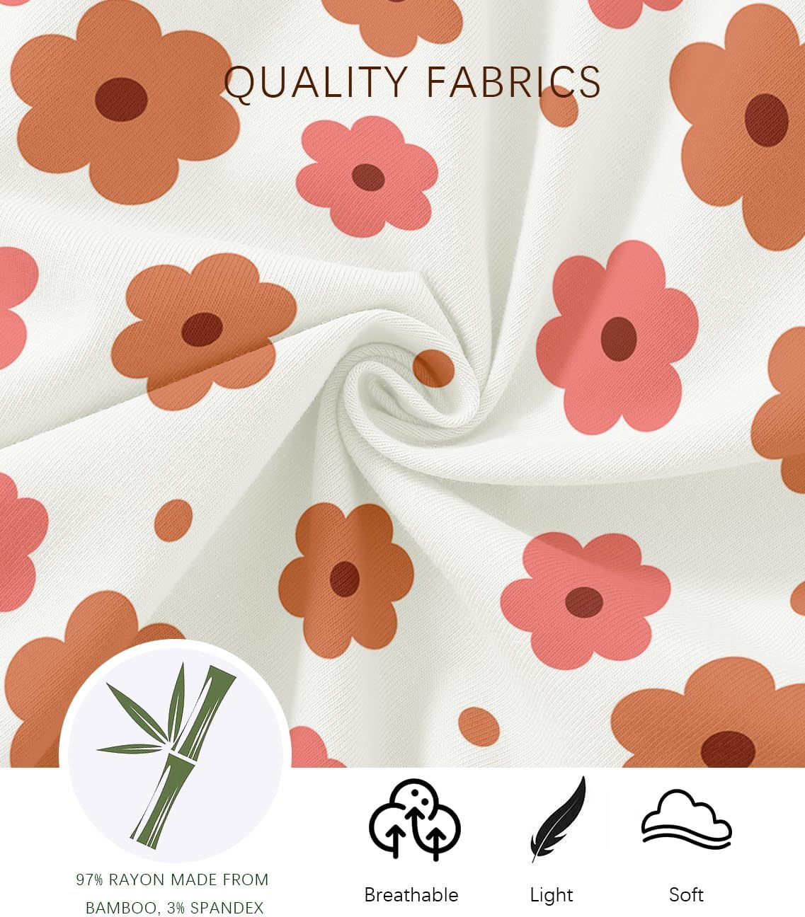 Jimonda Bamboo Baby Pajamas,Unisex Boys Girls One-Piece Footies,Long Sleeve Sleepers 2-Way Zip closure Romper