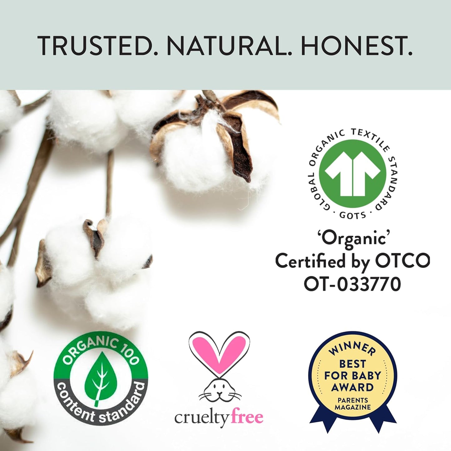 HonestBaby 5-pack Waffle Henley Long Sleeve Shirts 100% Organic Cotton for Infant Baby and Toddler Boys, Unisex