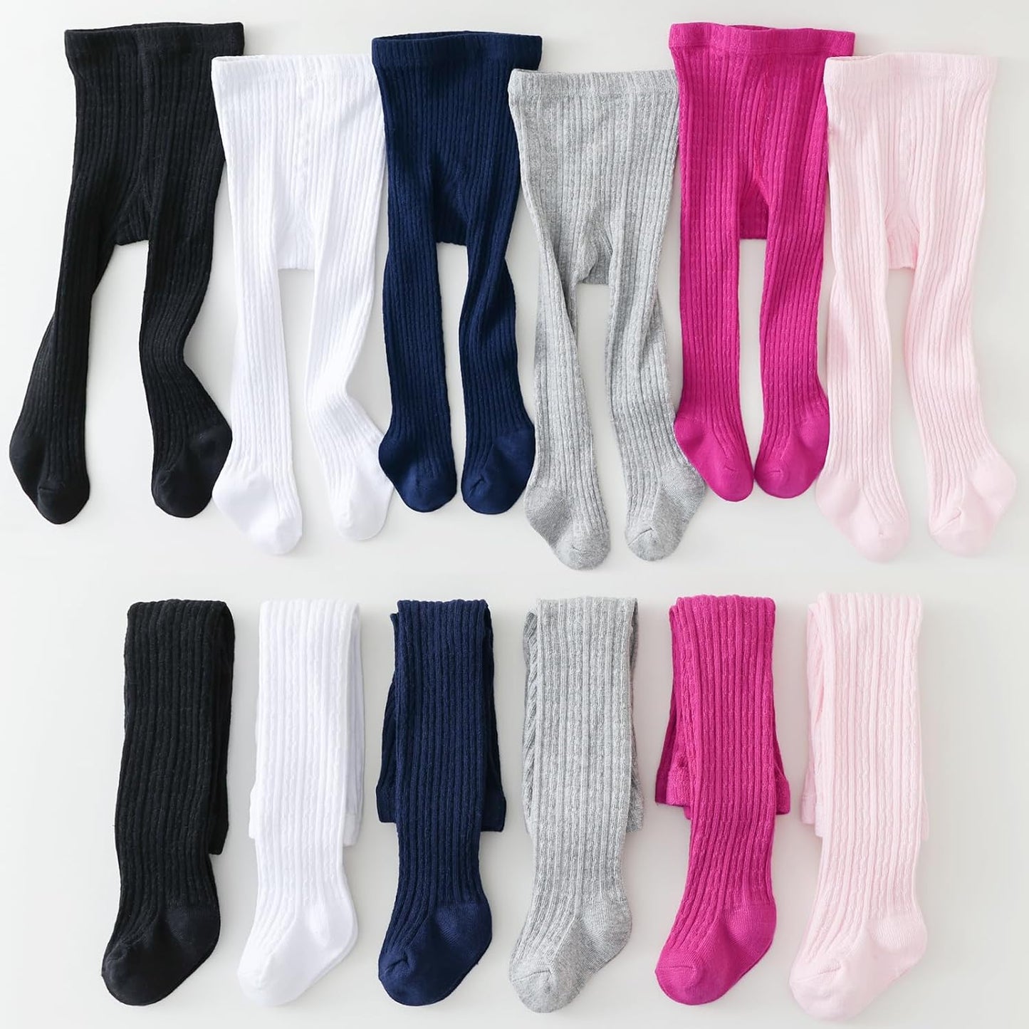 Mini angel Baby Tights Toddler Cable Knit Tights Cotton Warm Leggings Pantyhose Soft Stockings